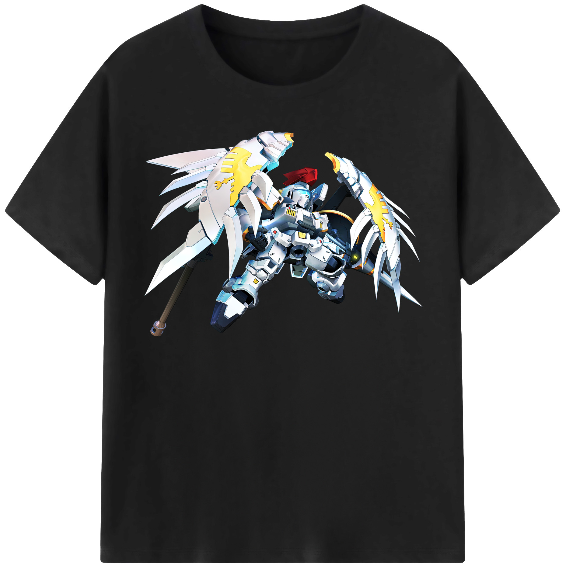 （画像用） 機動戦士ガンダム Mobile Suit Gundam レディースカジュアルプリントTシャツ（綿100％）