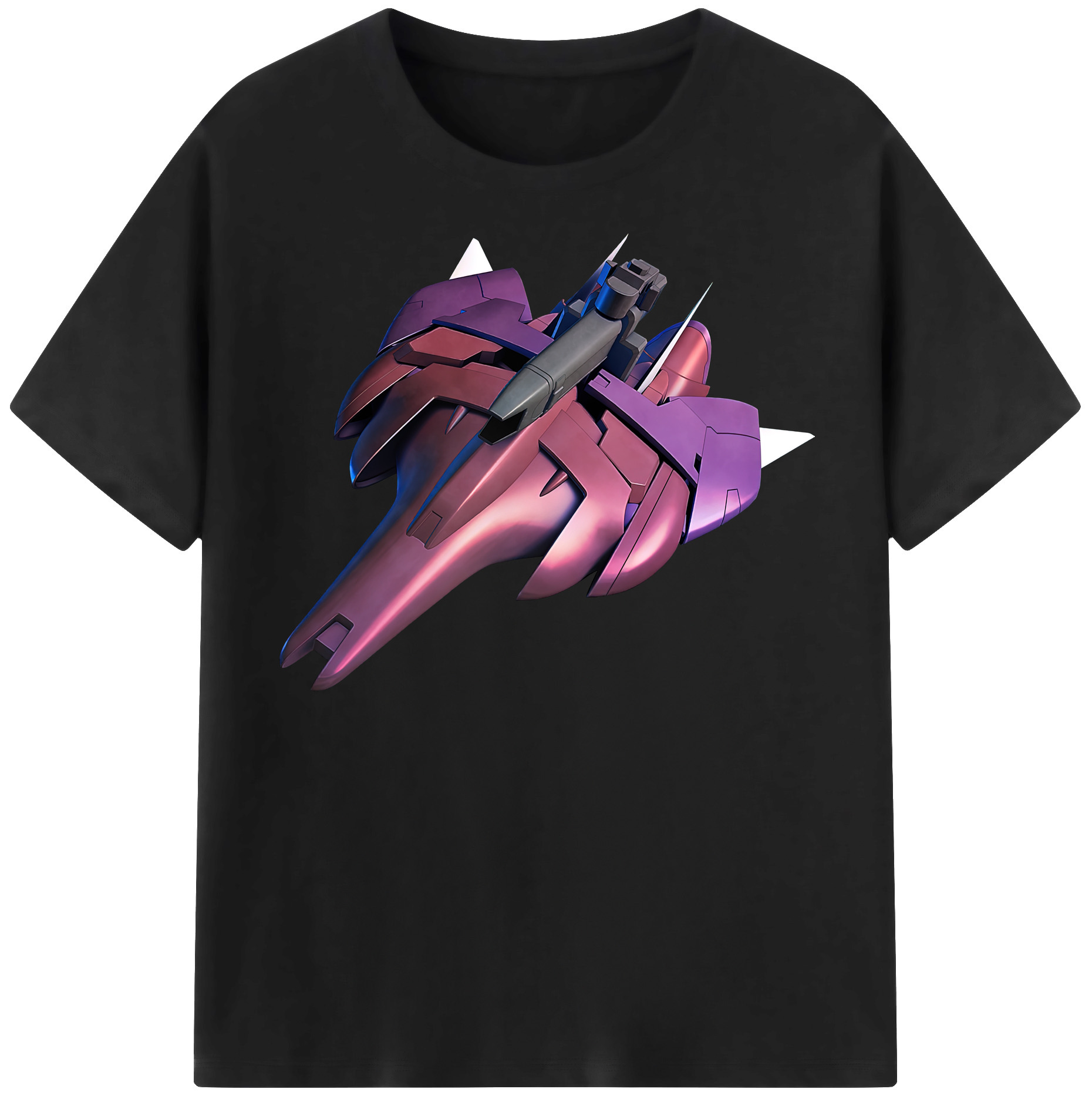 （画像用） 機動戦士ガンダム Mobile Suit Gundam レディースカジュアルプリントTシャツ（綿100％）