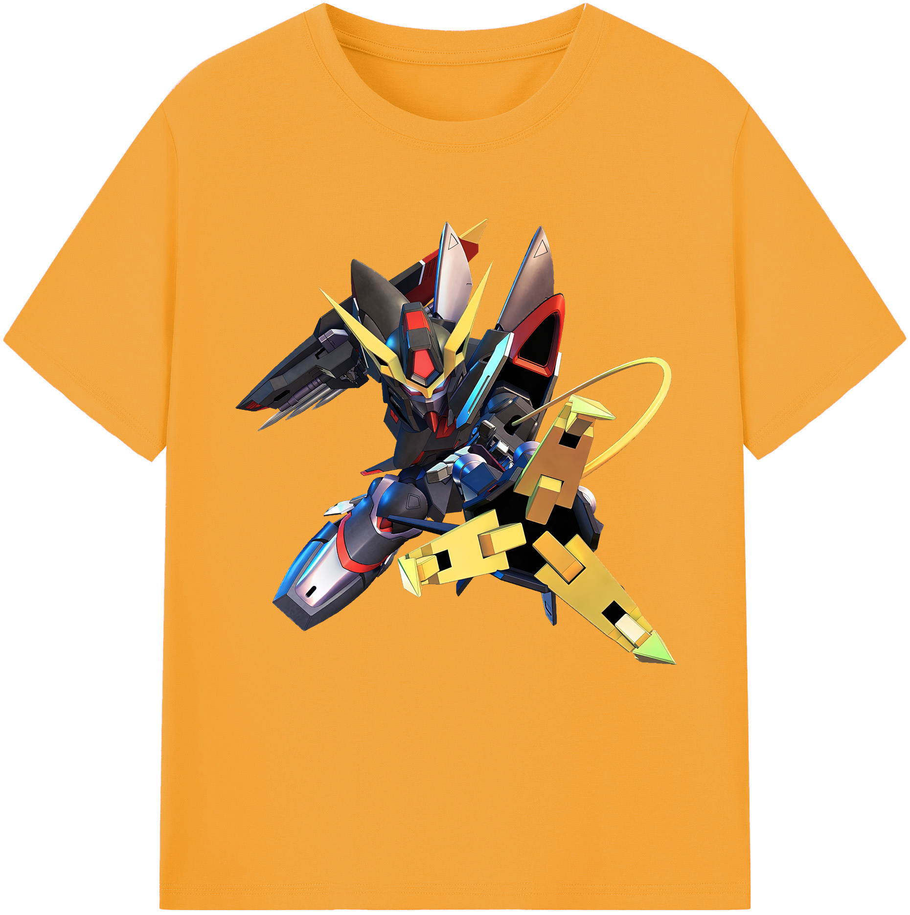 （画像用） 機動戦士ガンダム Mobile Suit Gundam レディースカジュアルプリントTシャツ（綿100％）