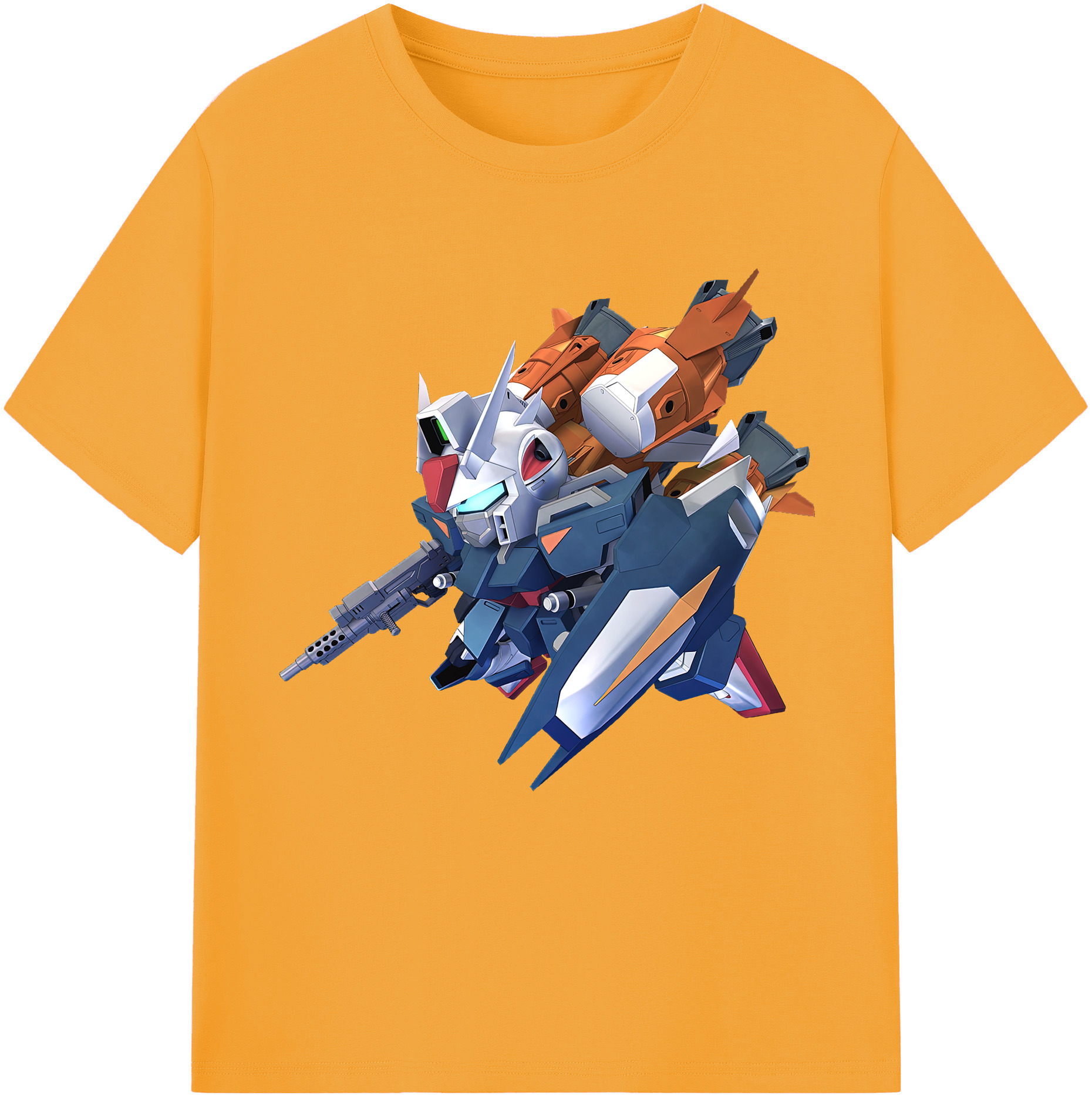 （画像用） 機動戦士ガンダム Mobile Suit Gundam レディースカジュアルプリントTシャツ（綿100％）