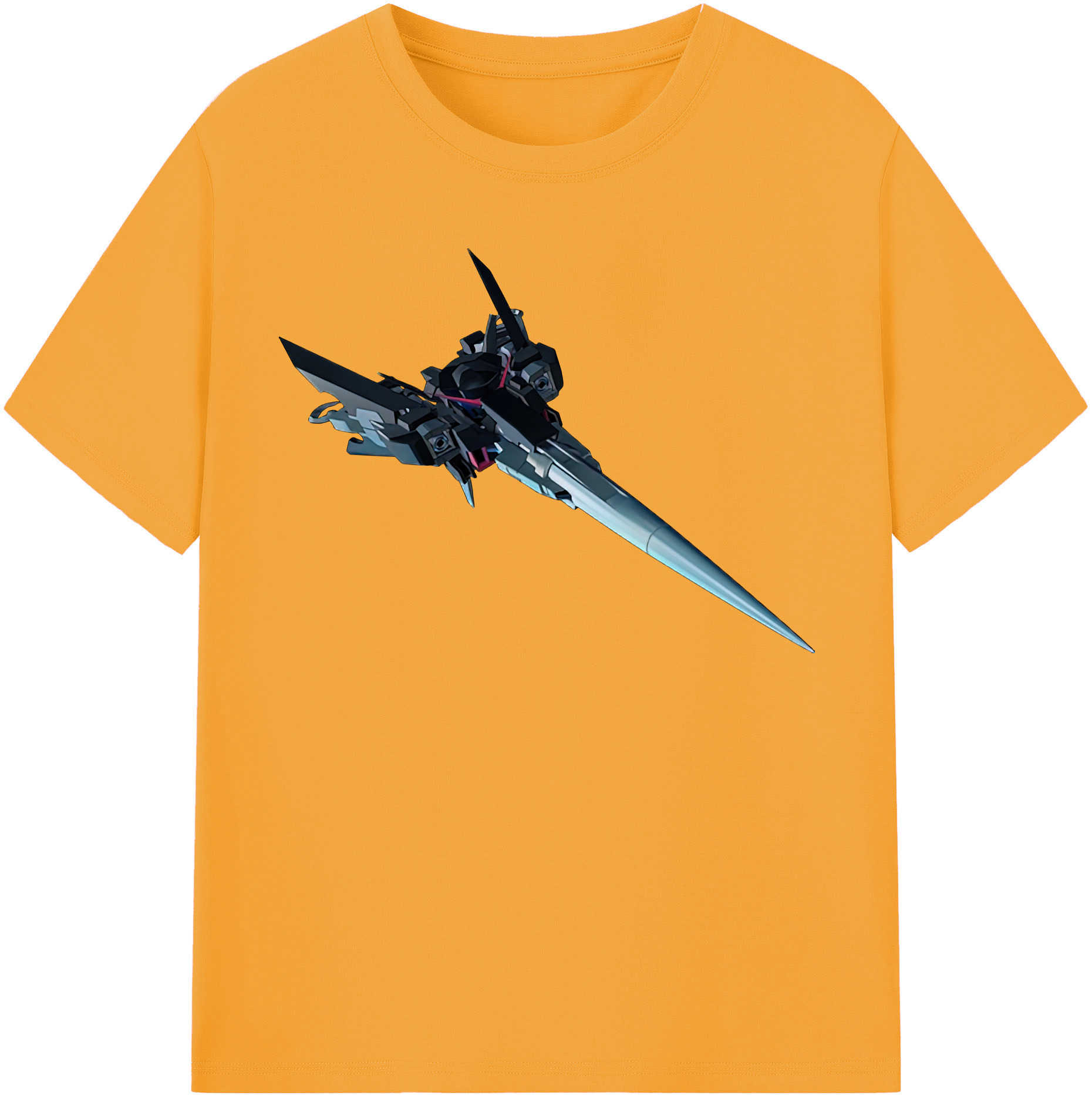 （画像用） 機動戦士ガンダム Mobile Suit Gundam レディースカジュアルプリントTシャツ（綿100％）