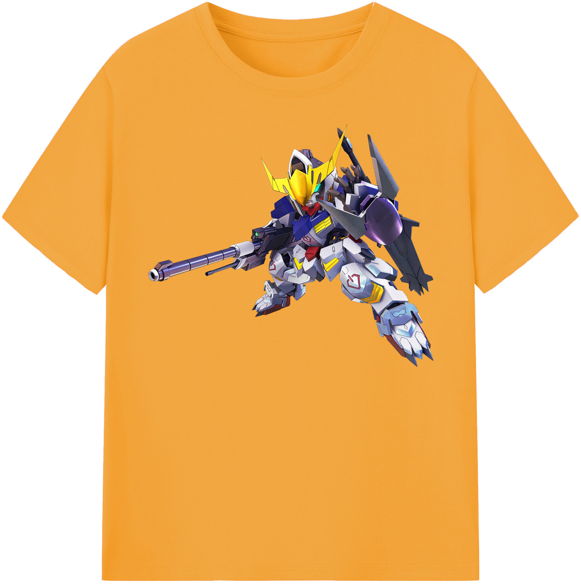 （画像用） 機動戦士ガンダム Mobile Suit Gundam レディースカジュアルプリントTシャツ（綿100％）