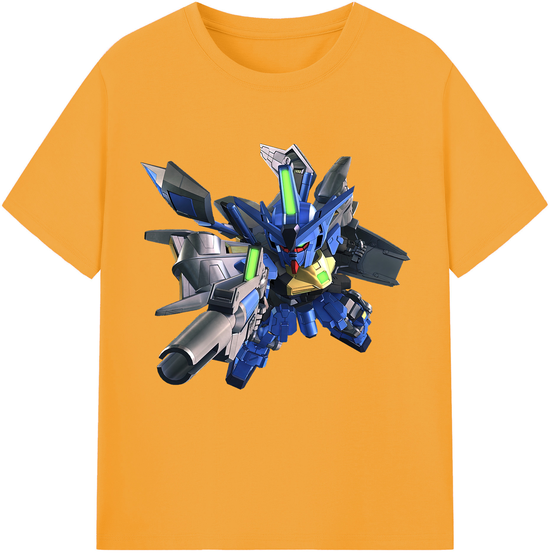 （画像用） 機動戦士ガンダム Mobile Suit Gundam レディースカジュアルプリントTシャツ（綿100％）