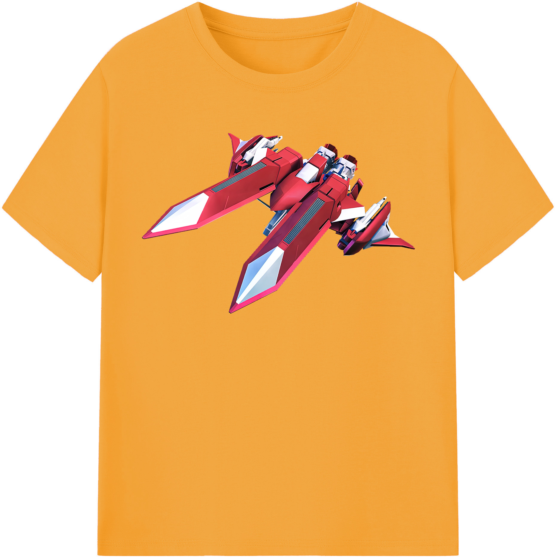 （画像用） 機動戦士ガンダム Mobile Suit Gundam レディースカジュアルプリントTシャツ（綿100％）