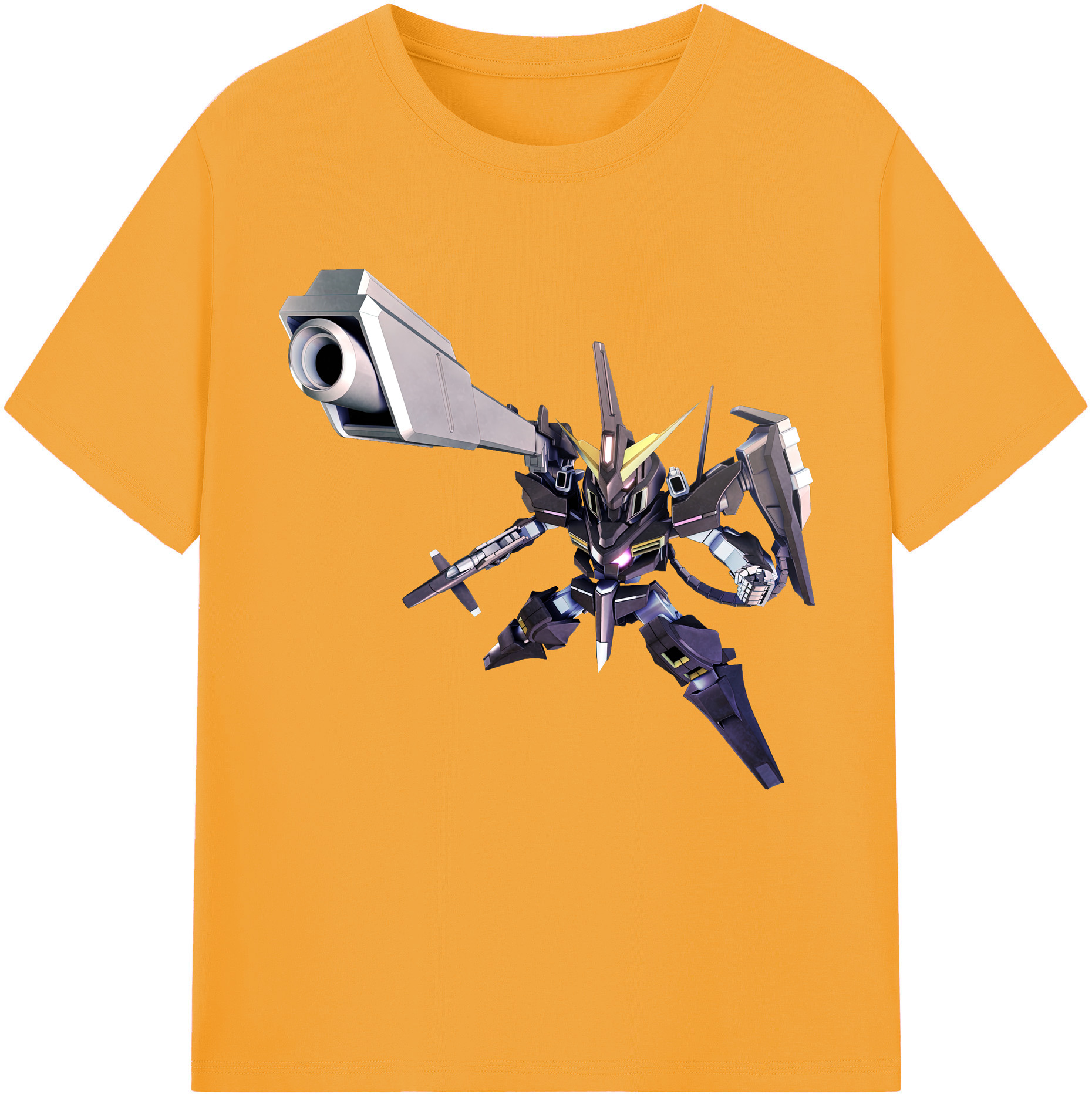 （画像用） 機動戦士ガンダム Mobile Suit Gundam レディースカジュアルプリントTシャツ（綿100％）