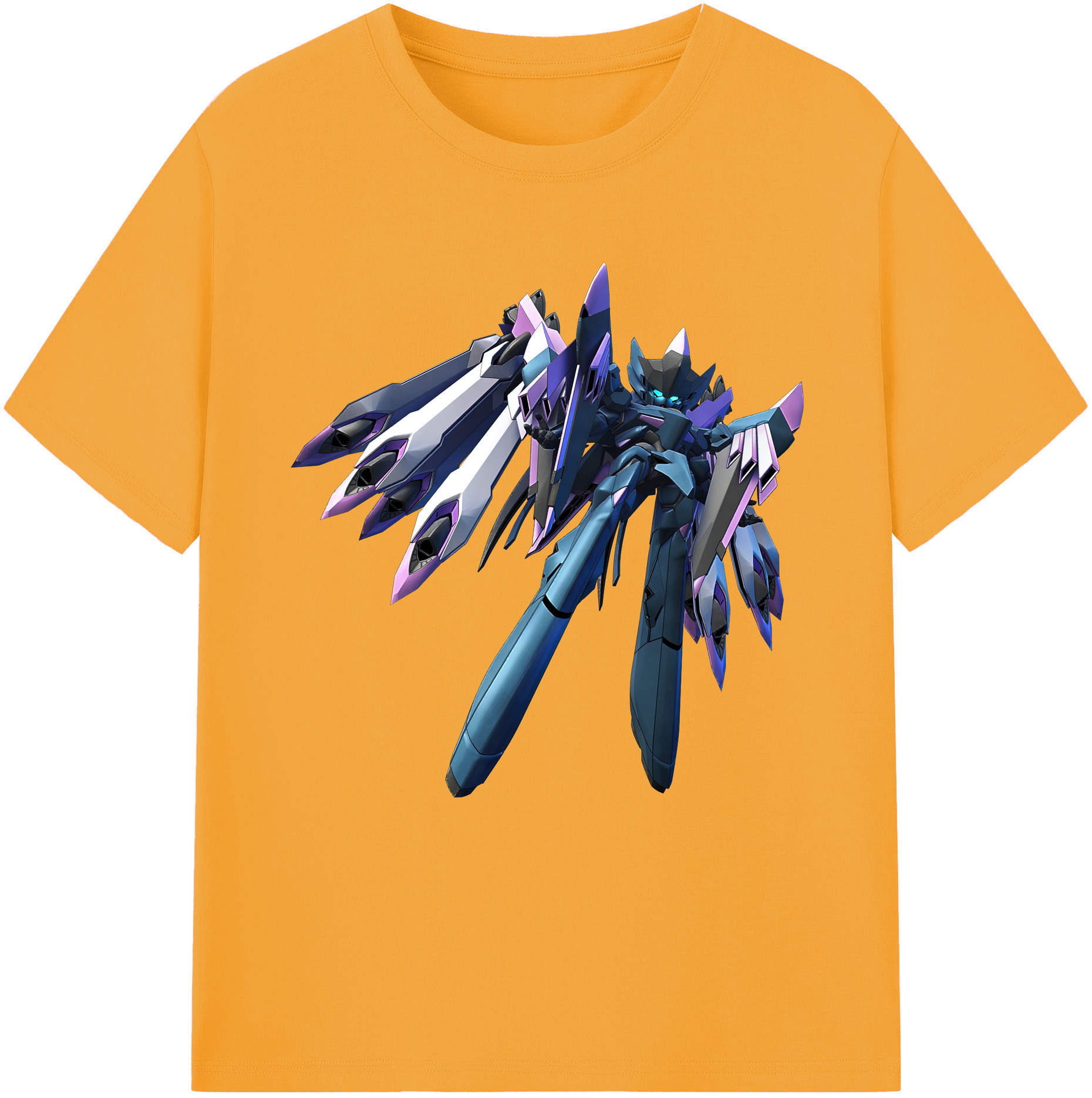 （画像用） 機動戦士ガンダム Mobile Suit Gundam レディースカジュアルプリントTシャツ（綿100％）