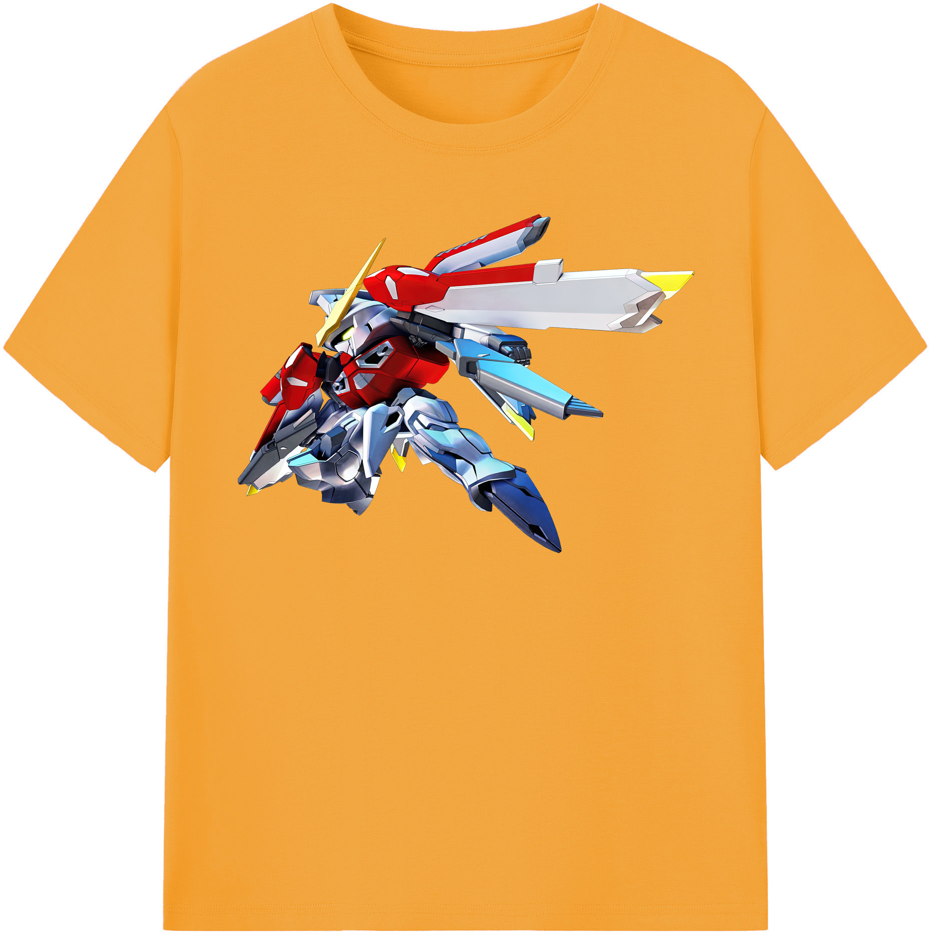 （画像用） 機動戦士ガンダム Mobile Suit Gundam レディースカジュアルプリントTシャツ（綿100％）