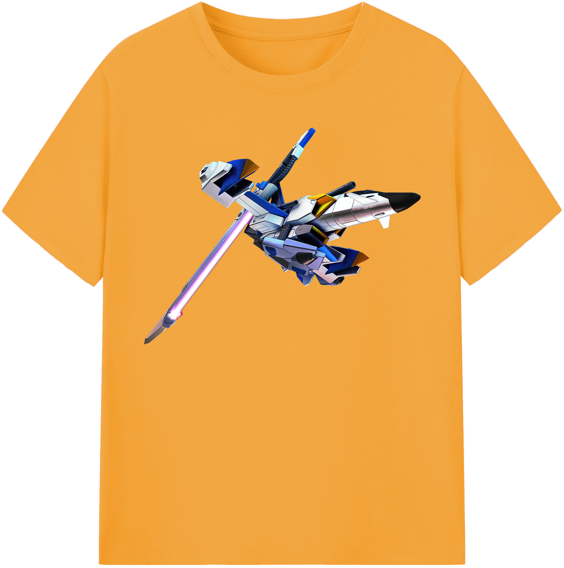 （画像用） 機動戦士ガンダム Mobile Suit Gundam レディースカジュアルプリントTシャツ（綿100％）