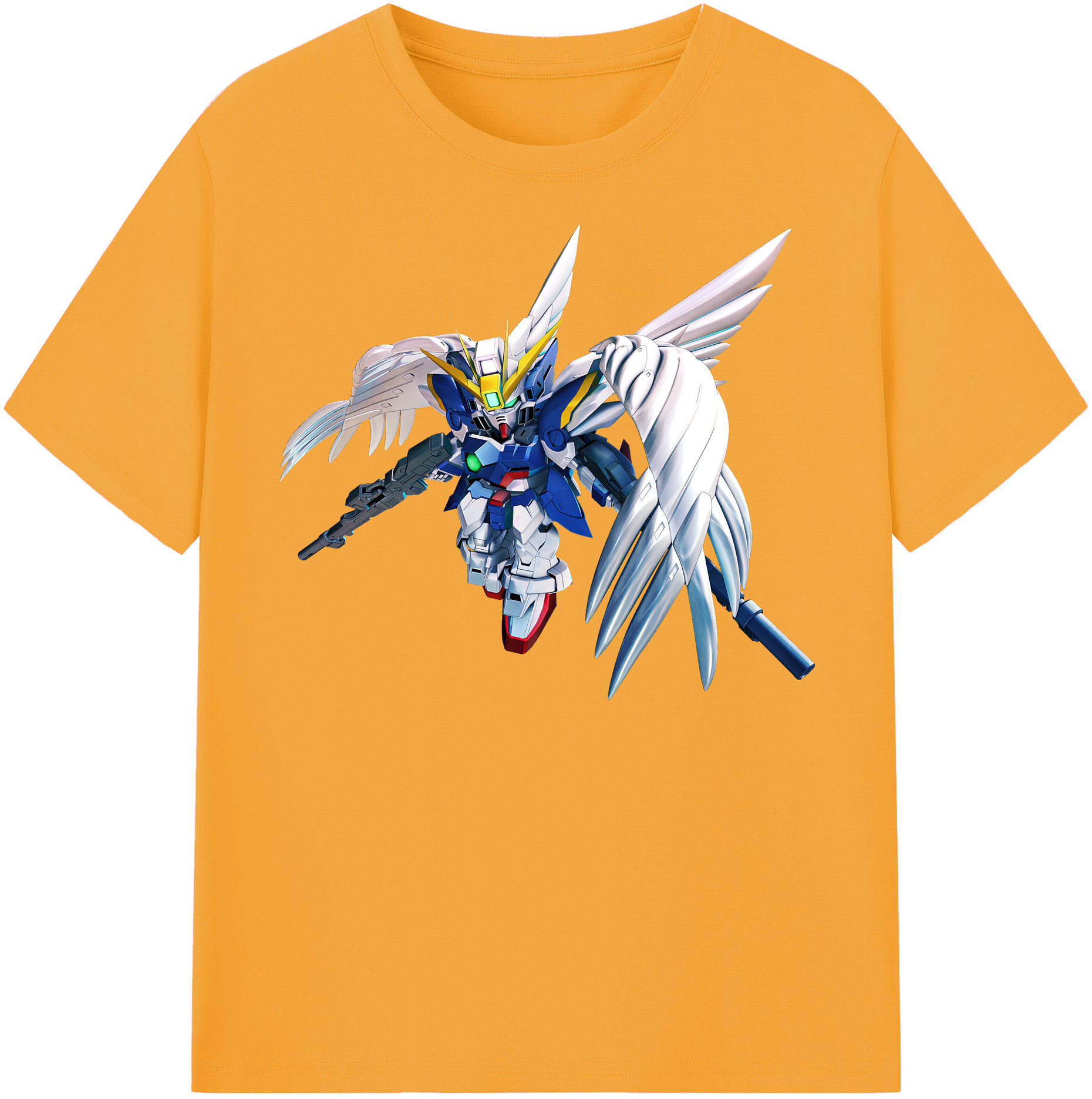 （画像用） 機動戦士ガンダム Mobile Suit Gundam レディースカジュアルプリントTシャツ（綿100％）