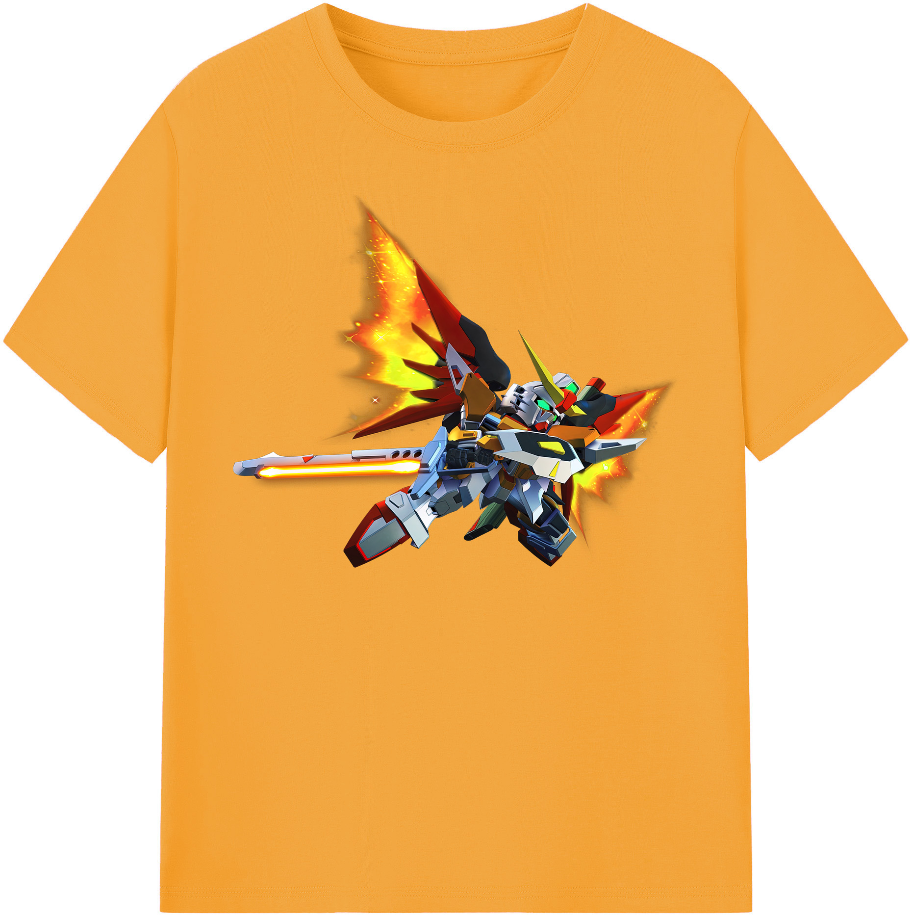 （画像用） 機動戦士ガンダム Mobile Suit Gundam レディースカジュアルプリントTシャツ（綿100％）