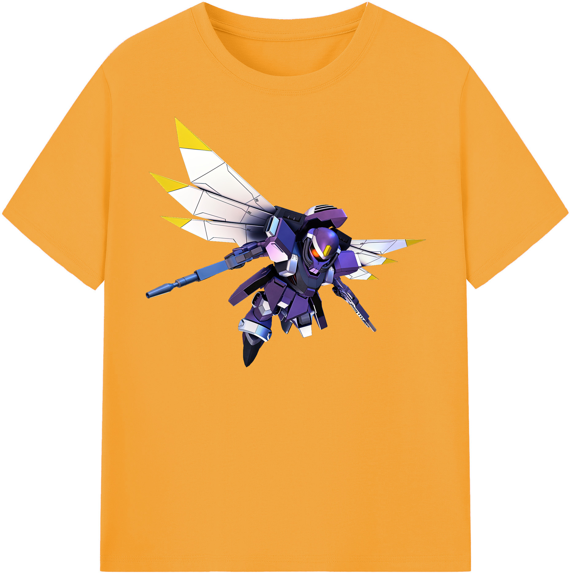 （画像用） 機動戦士ガンダム Mobile Suit Gundam レディースカジュアルプリントTシャツ（綿100％）