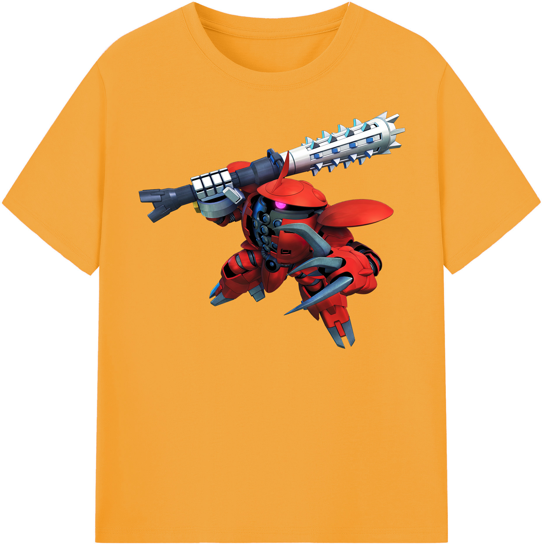 （画像用） 機動戦士ガンダム Mobile Suit Gundam レディースカジュアルプリントTシャツ（綿100％）