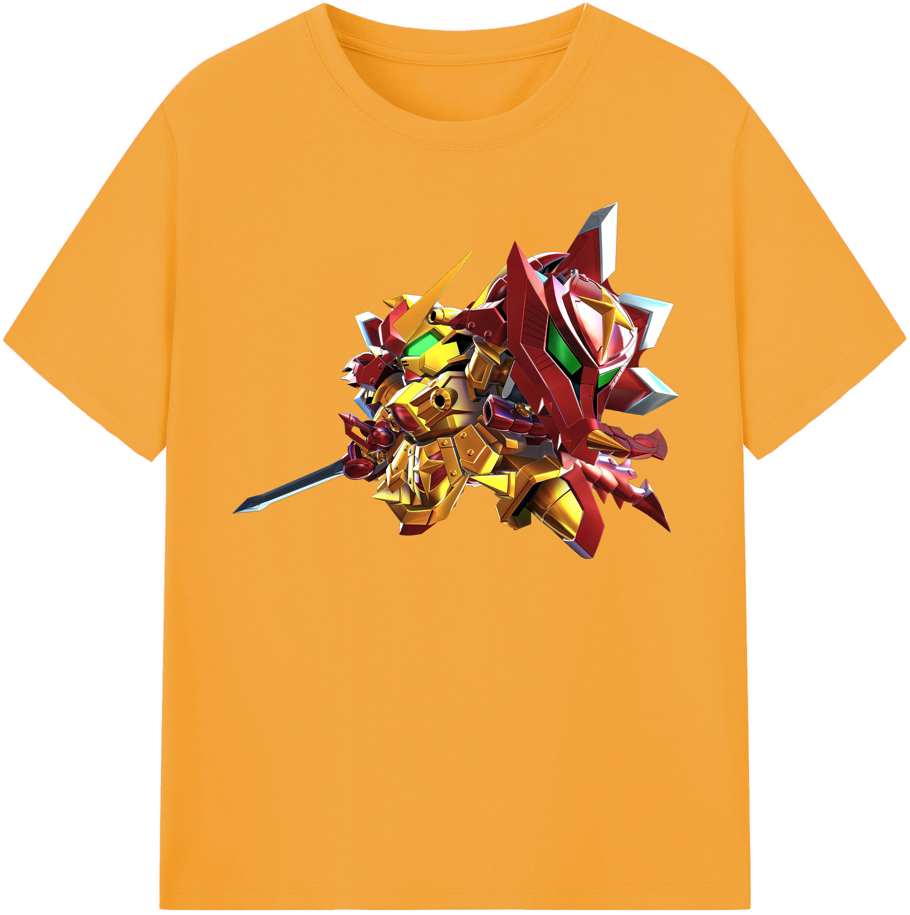 （画像用） 機動戦士ガンダム Mobile Suit Gundam レディースカジュアルプリントTシャツ（綿100％）