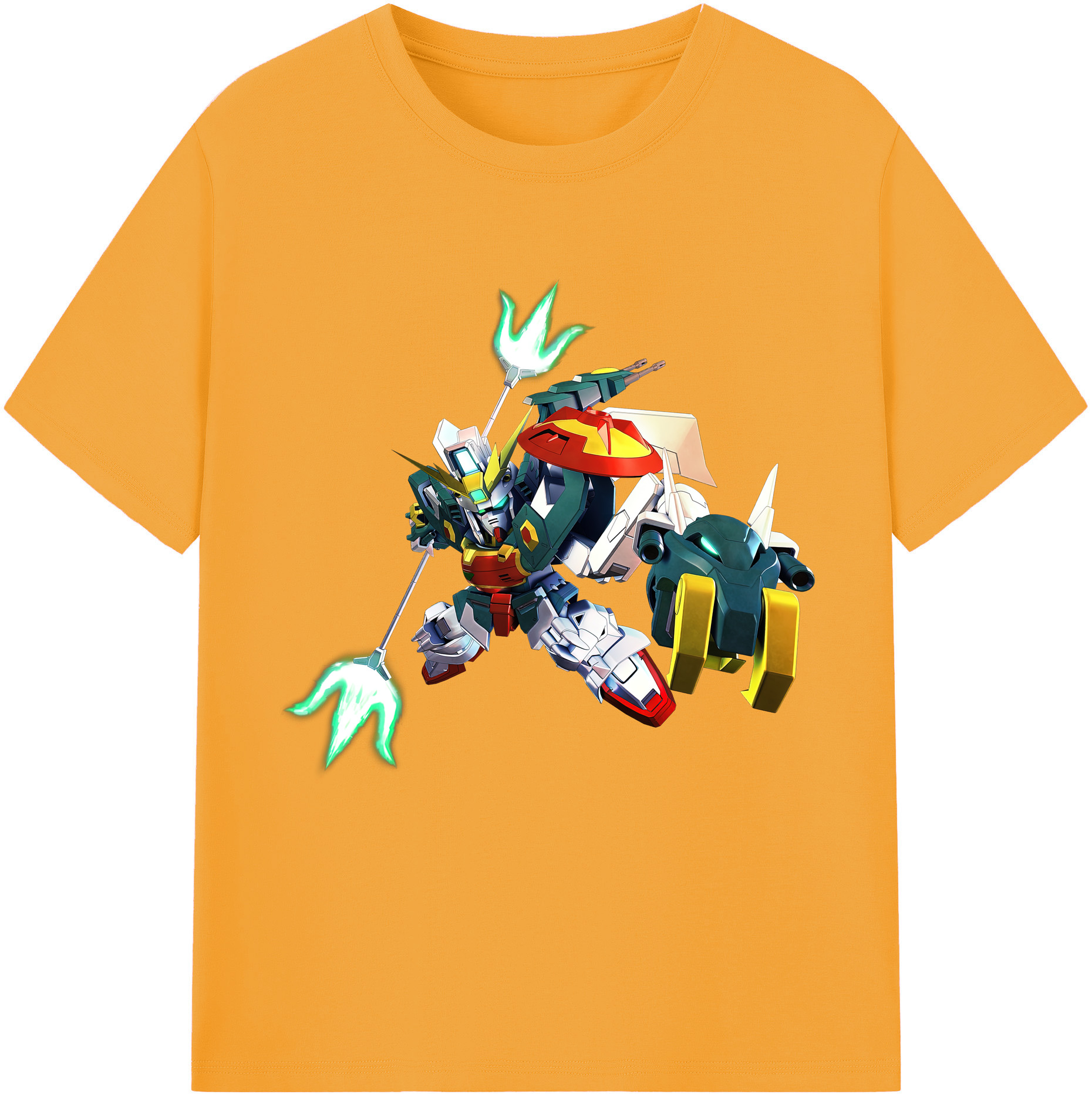 （画像用） 機動戦士ガンダム Mobile Suit Gundam レディースカジュアルプリントTシャツ（綿100％）