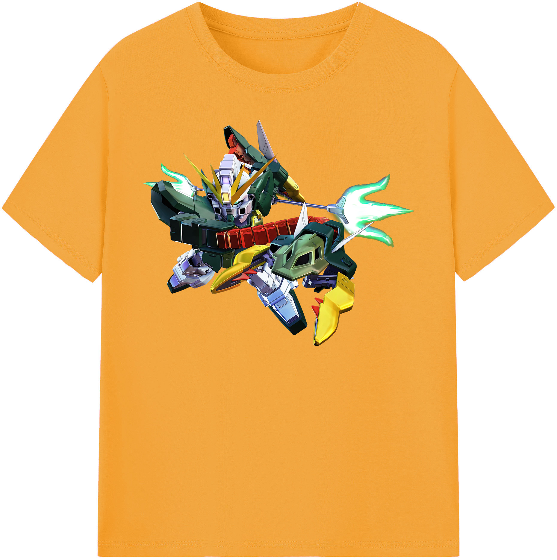 （画像用） 機動戦士ガンダム Mobile Suit Gundam レディースカジュアルプリントTシャツ（綿100％）