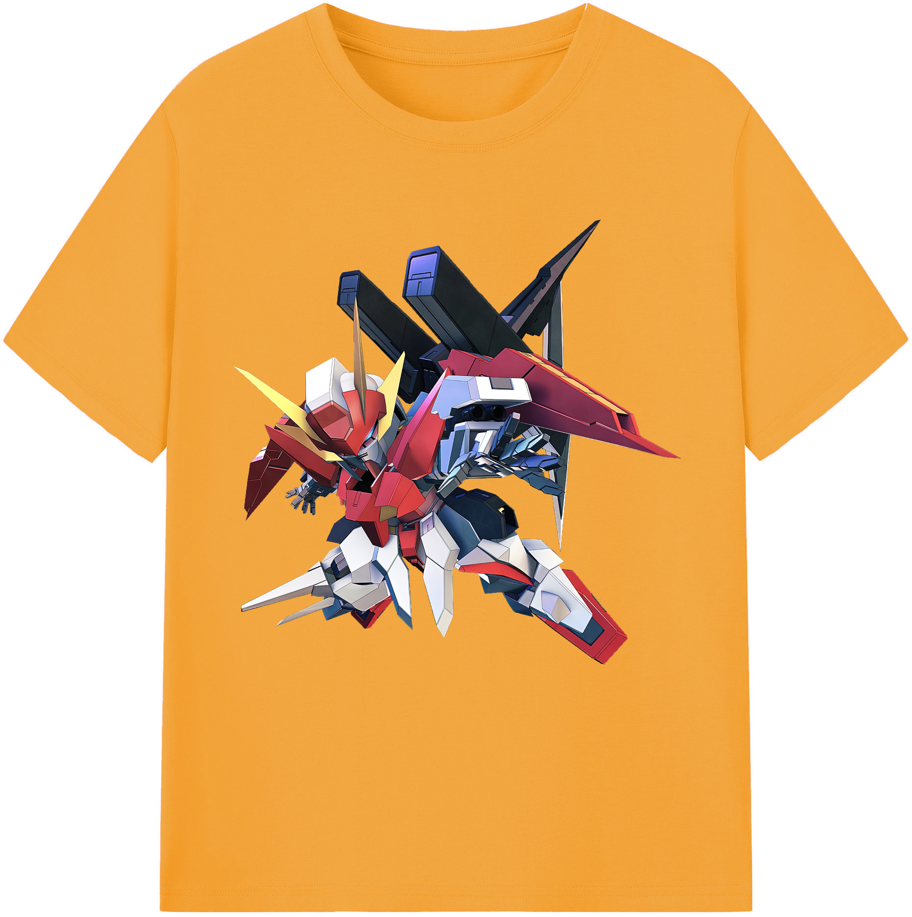 （画像用） 機動戦士ガンダム Mobile Suit Gundam レディースカジュアルプリントTシャツ（綿100％）