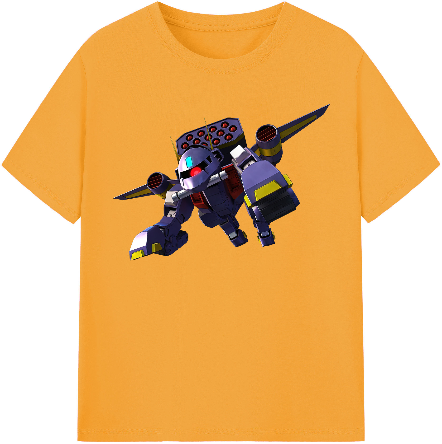 （画像用） 機動戦士ガンダム Mobile Suit Gundam レディースカジュアルプリントTシャツ（綿100％）