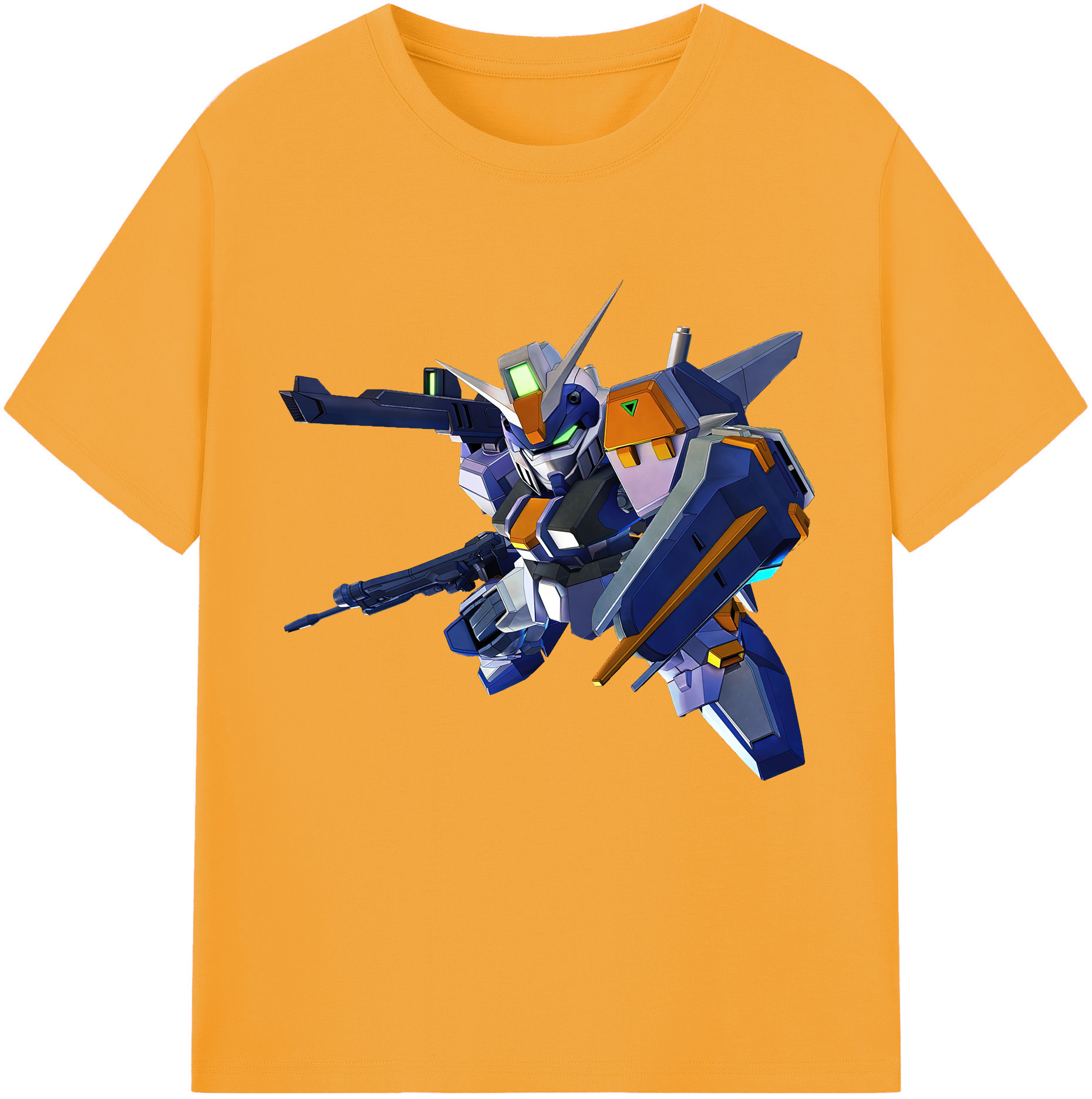（画像用） 機動戦士ガンダム Mobile Suit Gundam レディースカジュアルプリントTシャツ（綿100％）