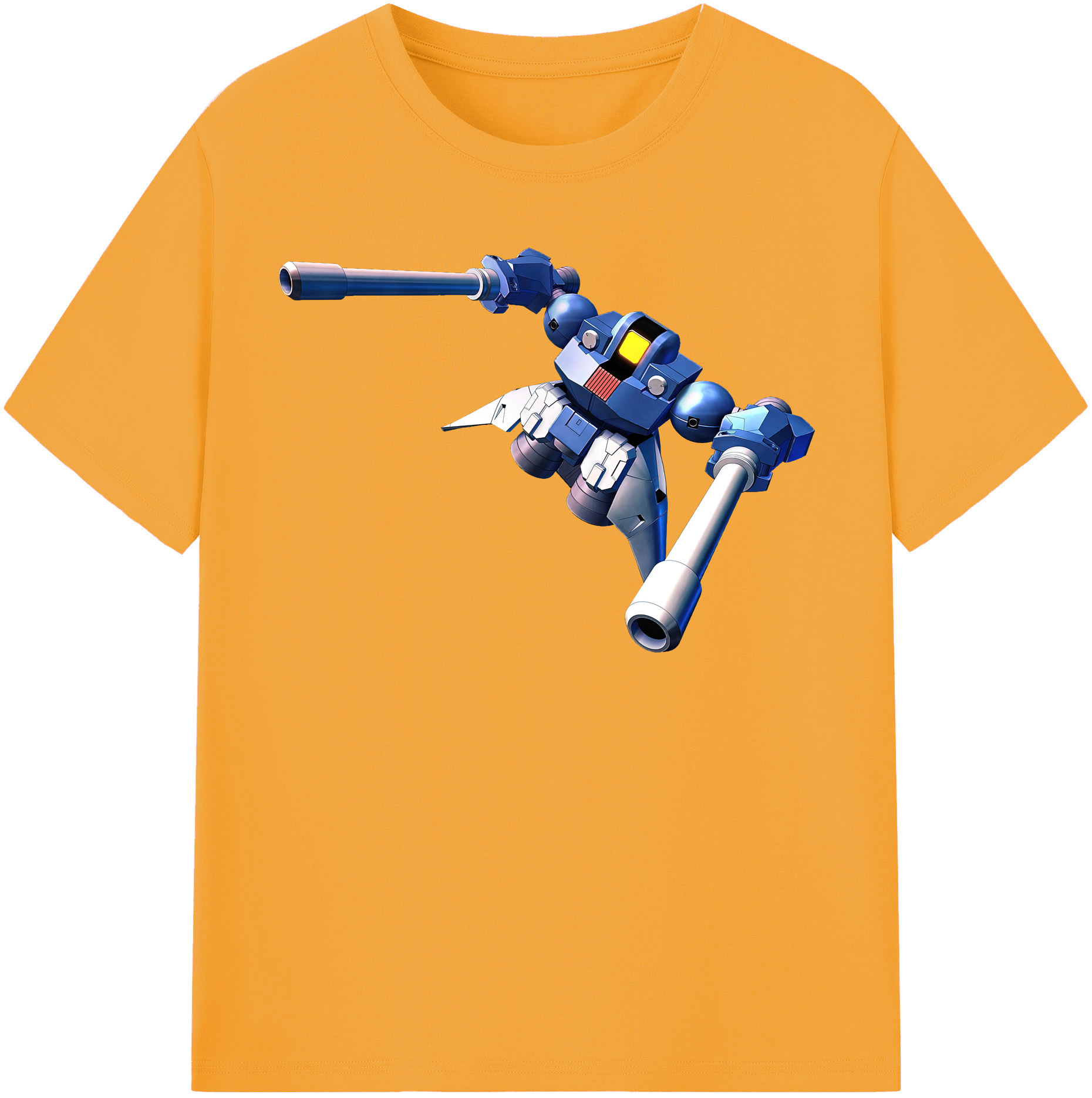 （画像用） 機動戦士ガンダム Mobile Suit Gundam レディースカジュアルプリントTシャツ（綿100％）