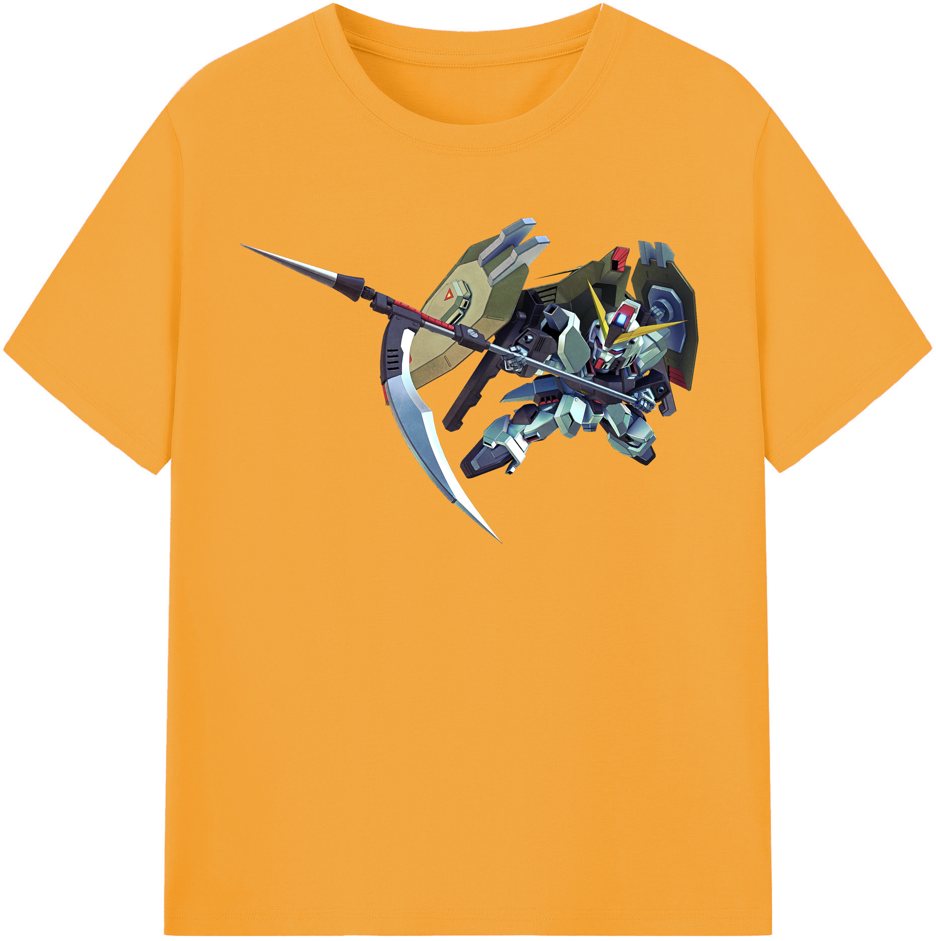 （画像用） 機動戦士ガンダム Mobile Suit Gundam レディースカジュアルプリントTシャツ（綿100％）