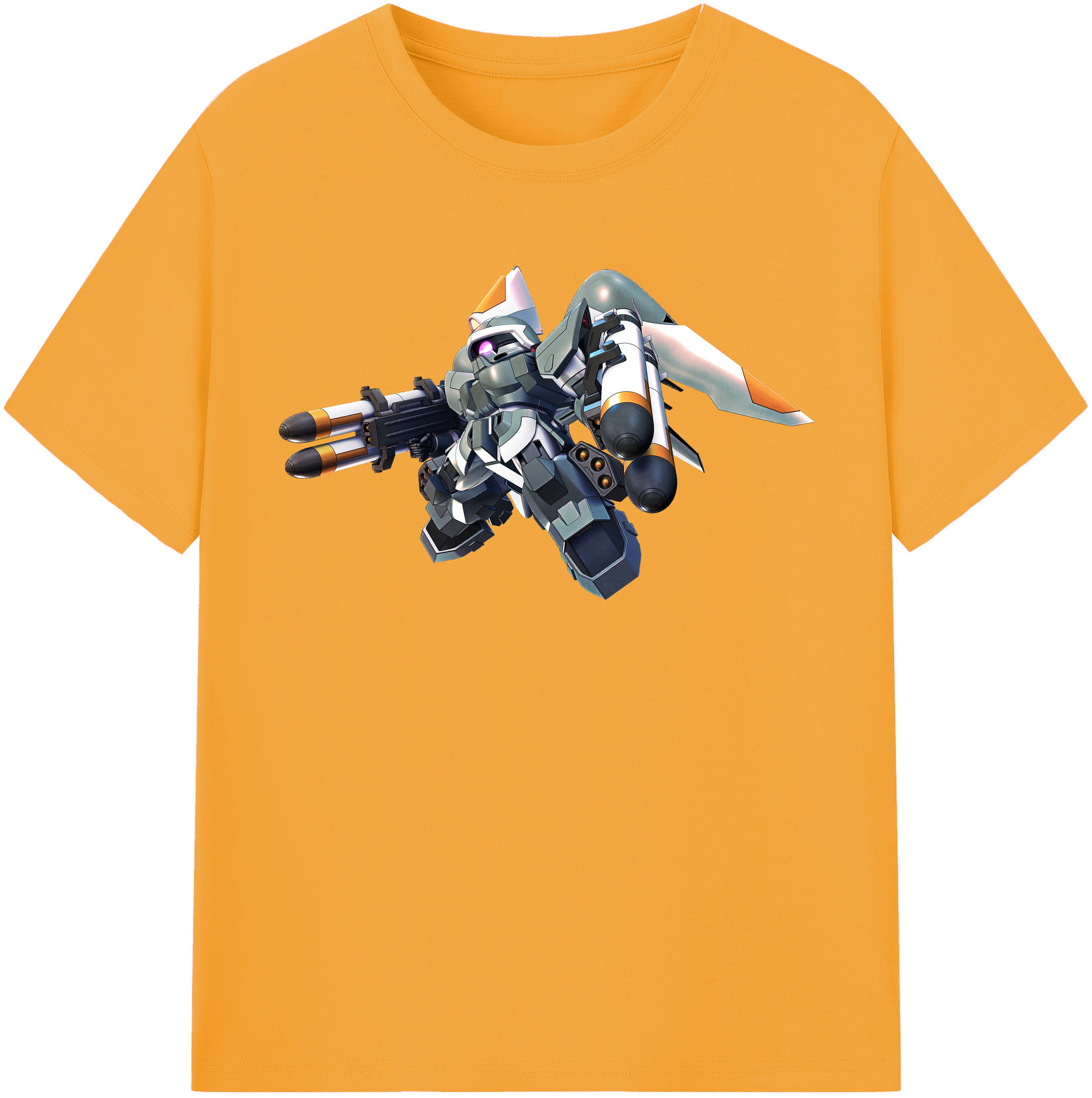 （画像用） 機動戦士ガンダム Mobile Suit Gundam レディースカジュアルプリントTシャツ（綿100％）