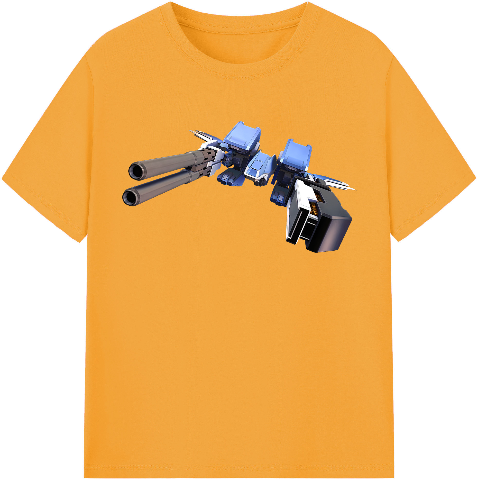 （画像用） 機動戦士ガンダム Mobile Suit Gundam レディースカジュアルプリントTシャツ（綿100％）