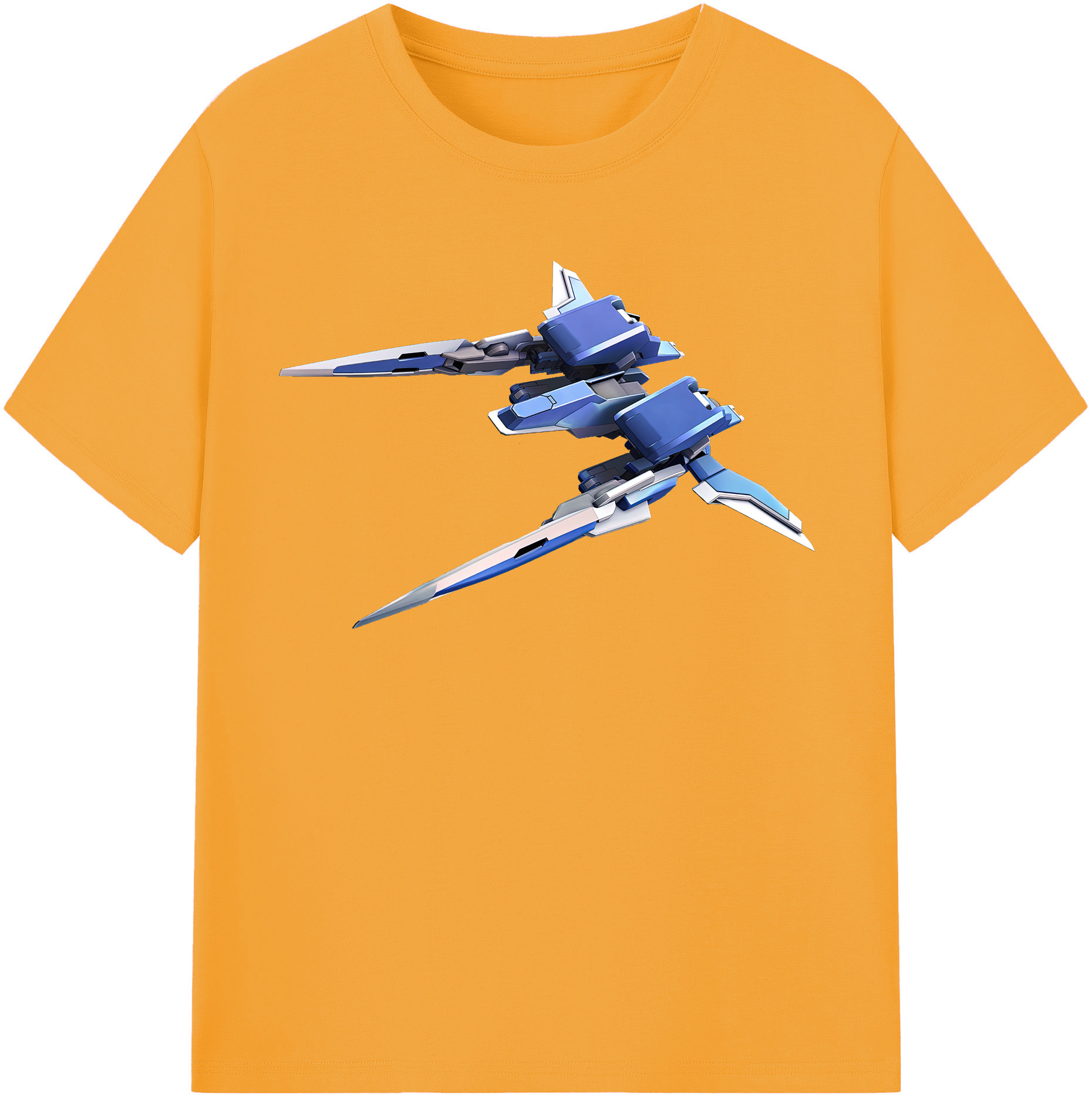 （画像用） 機動戦士ガンダム Mobile Suit Gundam レディースカジュアルプリントTシャツ（綿100％）