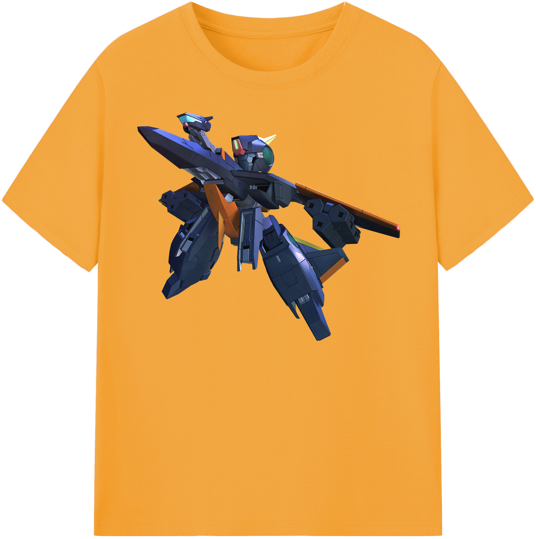 （画像用） 機動戦士ガンダム Mobile Suit Gundam レディースカジュアルプリントTシャツ（綿100％）