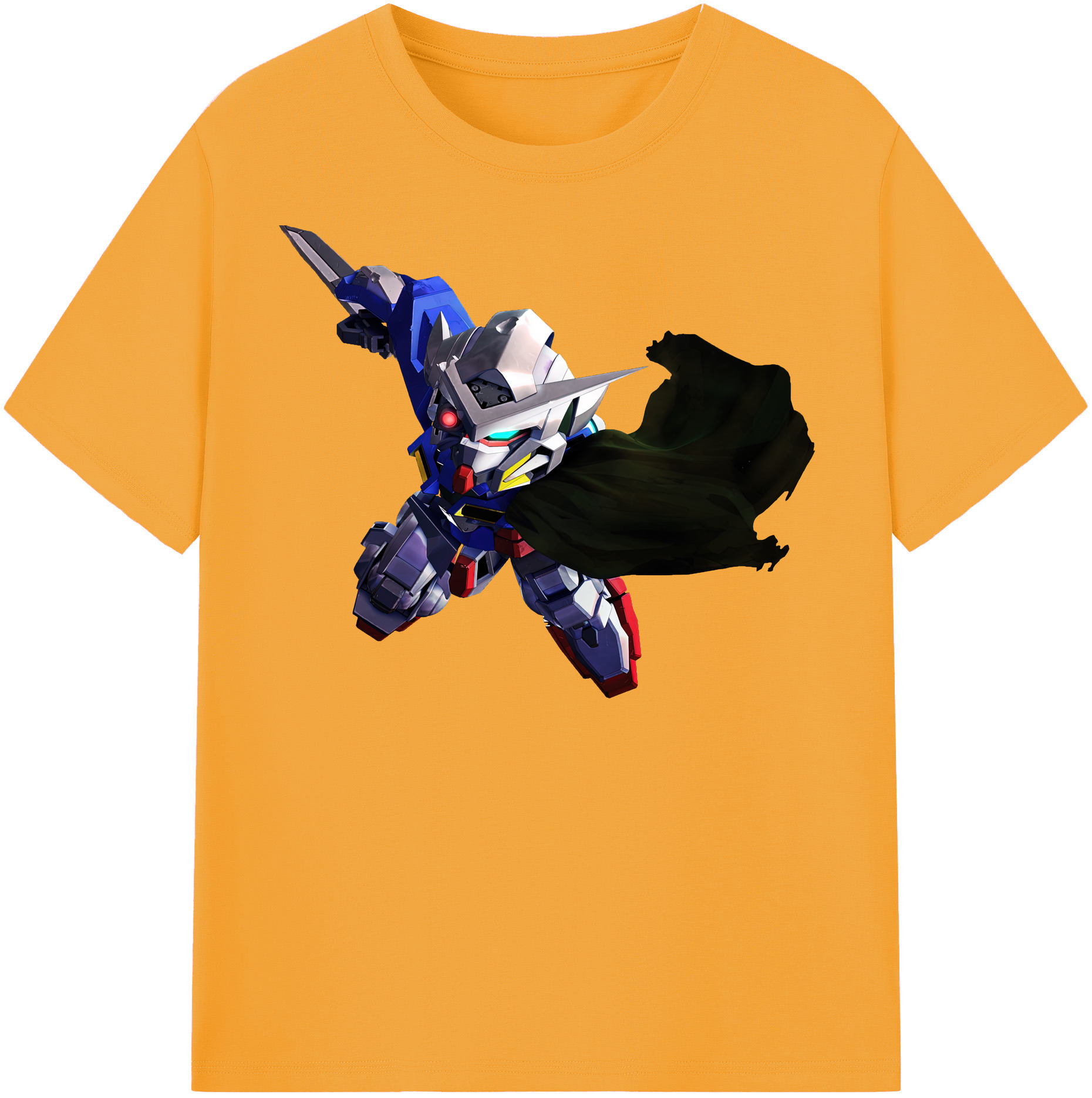 （画像用） 機動戦士ガンダム Mobile Suit Gundam レディースカジュアルプリントTシャツ（綿100％）