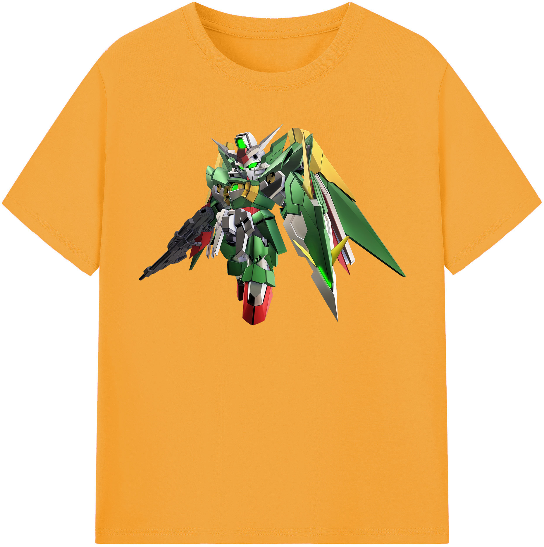 （画像用） 機動戦士ガンダム Mobile Suit Gundam レディースカジュアルプリントTシャツ（綿100％）