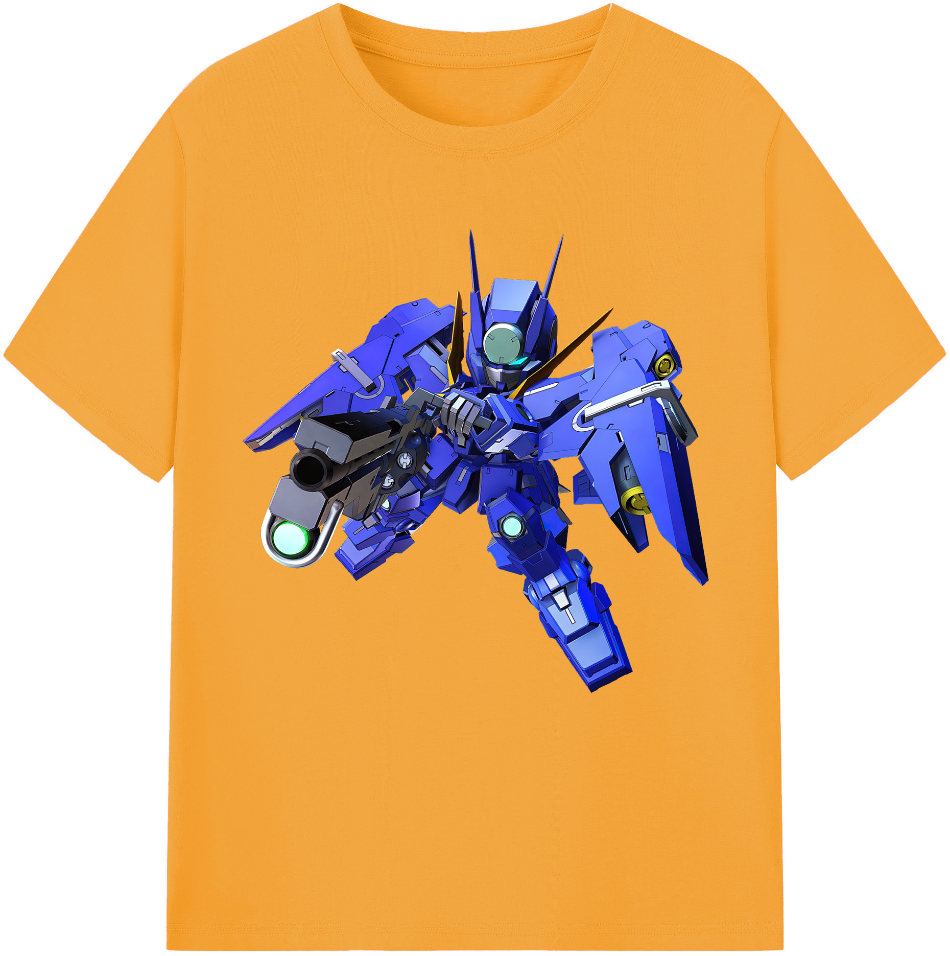 （画像用） 機動戦士ガンダム Mobile Suit Gundam レディースカジュアルプリントTシャツ（綿100％）