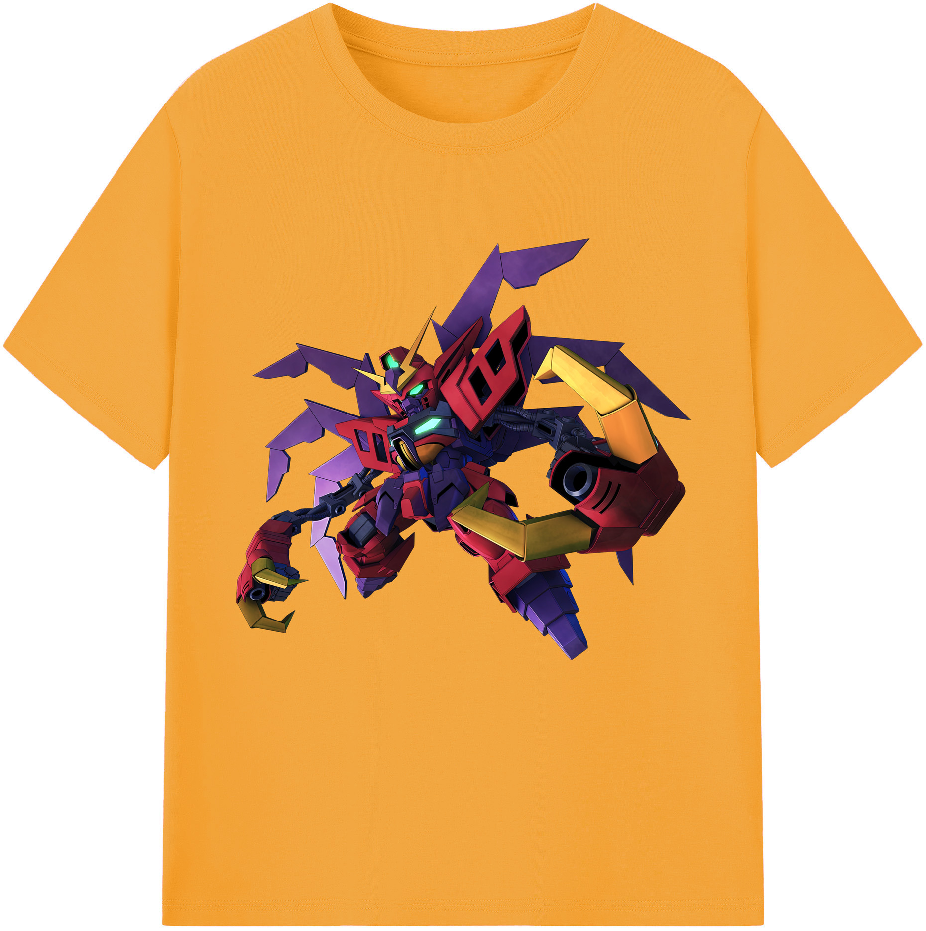 （画像用） 機動戦士ガンダム Mobile Suit Gundam レディースカジュアルプリントTシャツ（綿100％）