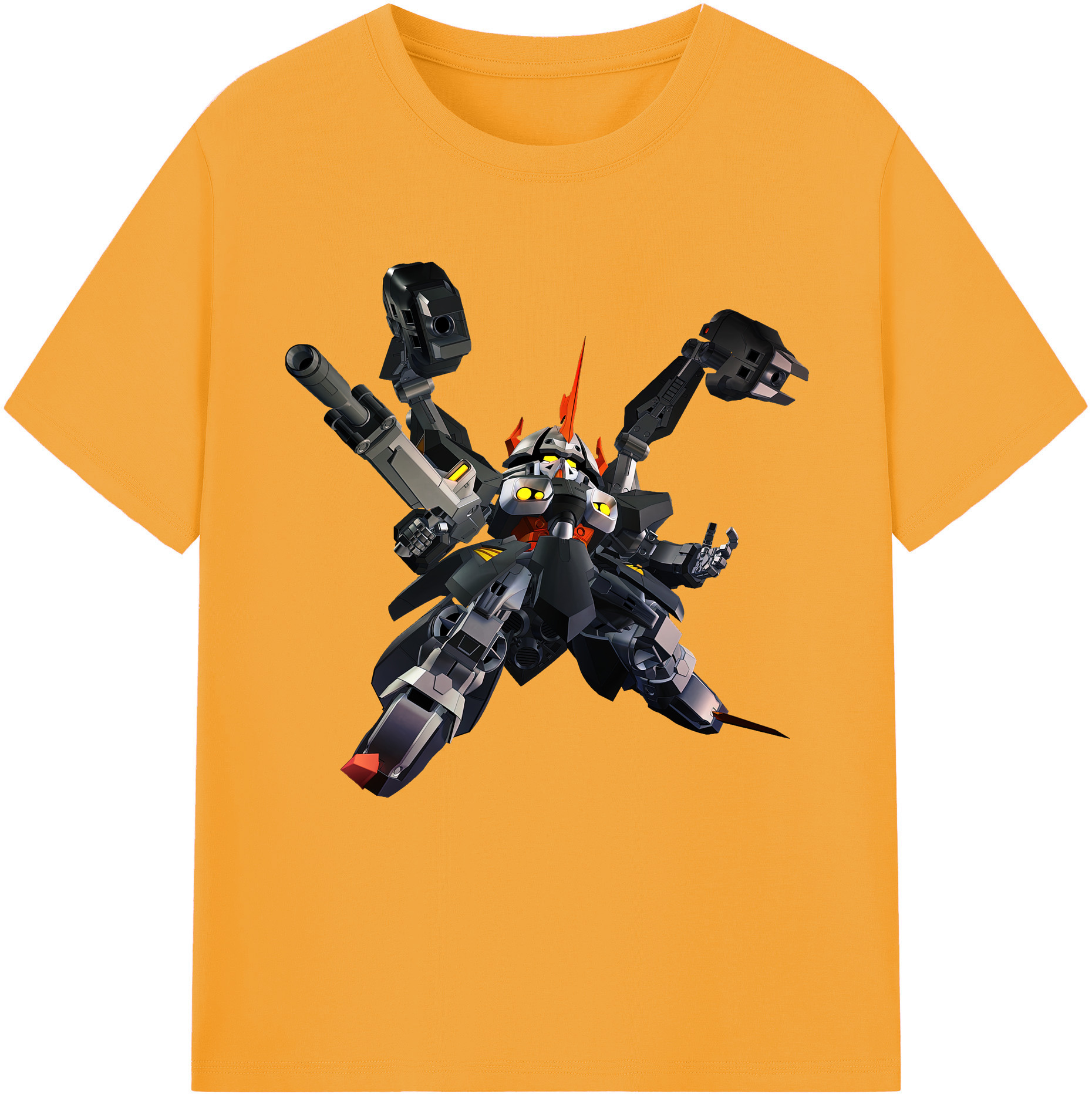 （画像用） 機動戦士ガンダム Mobile Suit Gundam レディースカジュアルプリントTシャツ（綿100％）