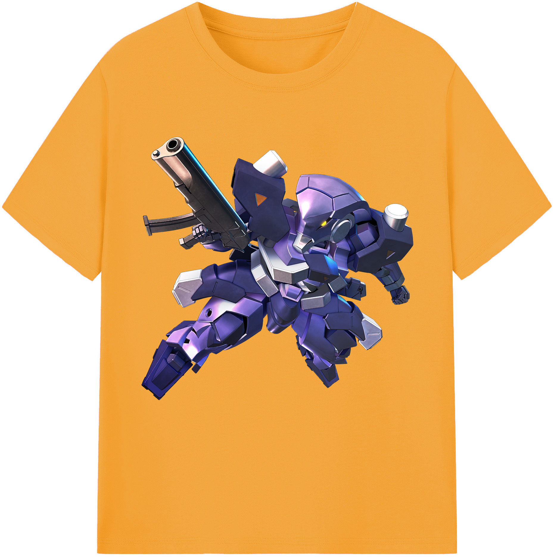 （画像用） 機動戦士ガンダム Mobile Suit Gundam レディースカジュアルプリントTシャツ（綿100％）