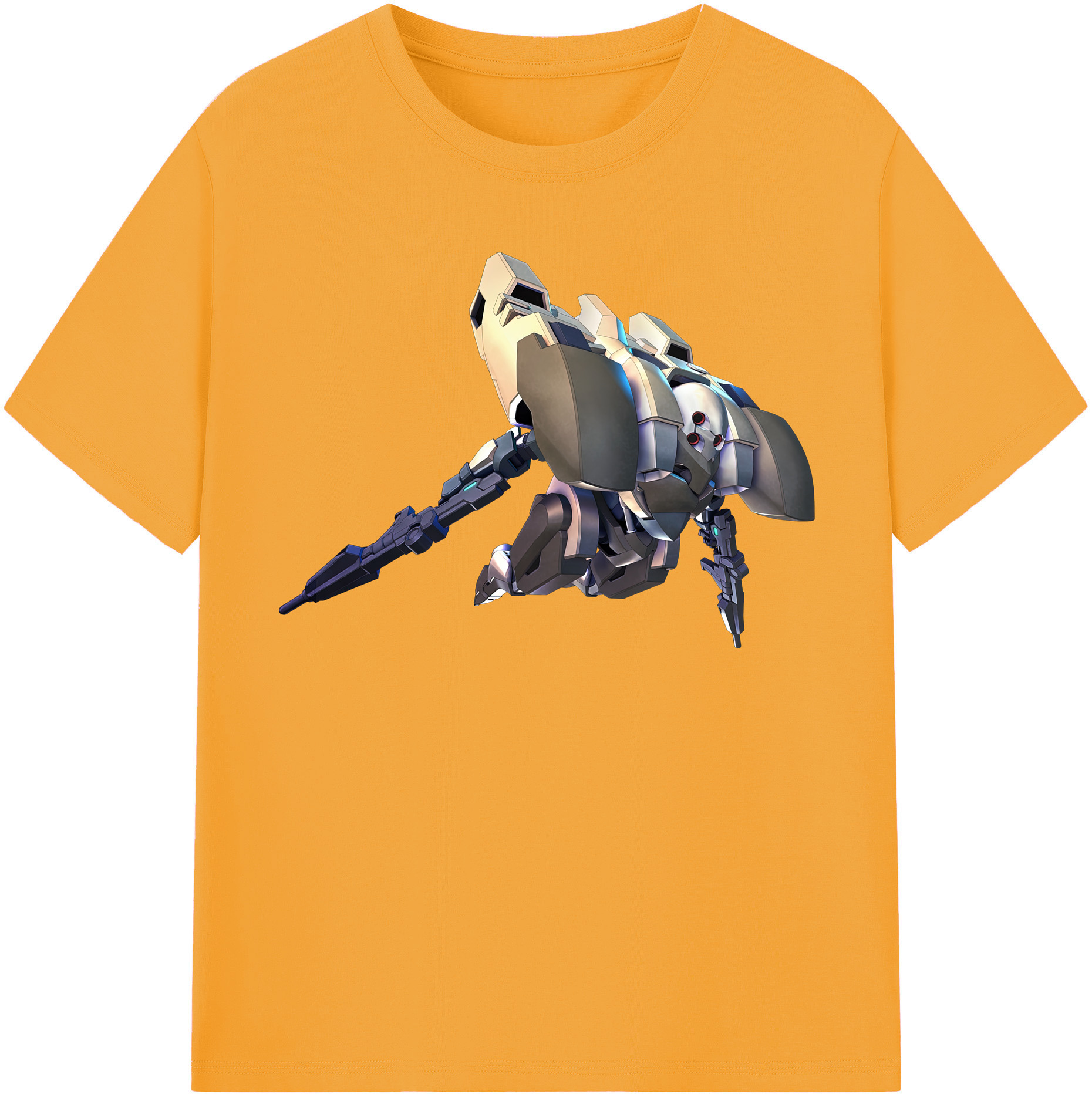 （画像用） 機動戦士ガンダム Mobile Suit Gundam レディースカジュアルプリントTシャツ（綿100％）