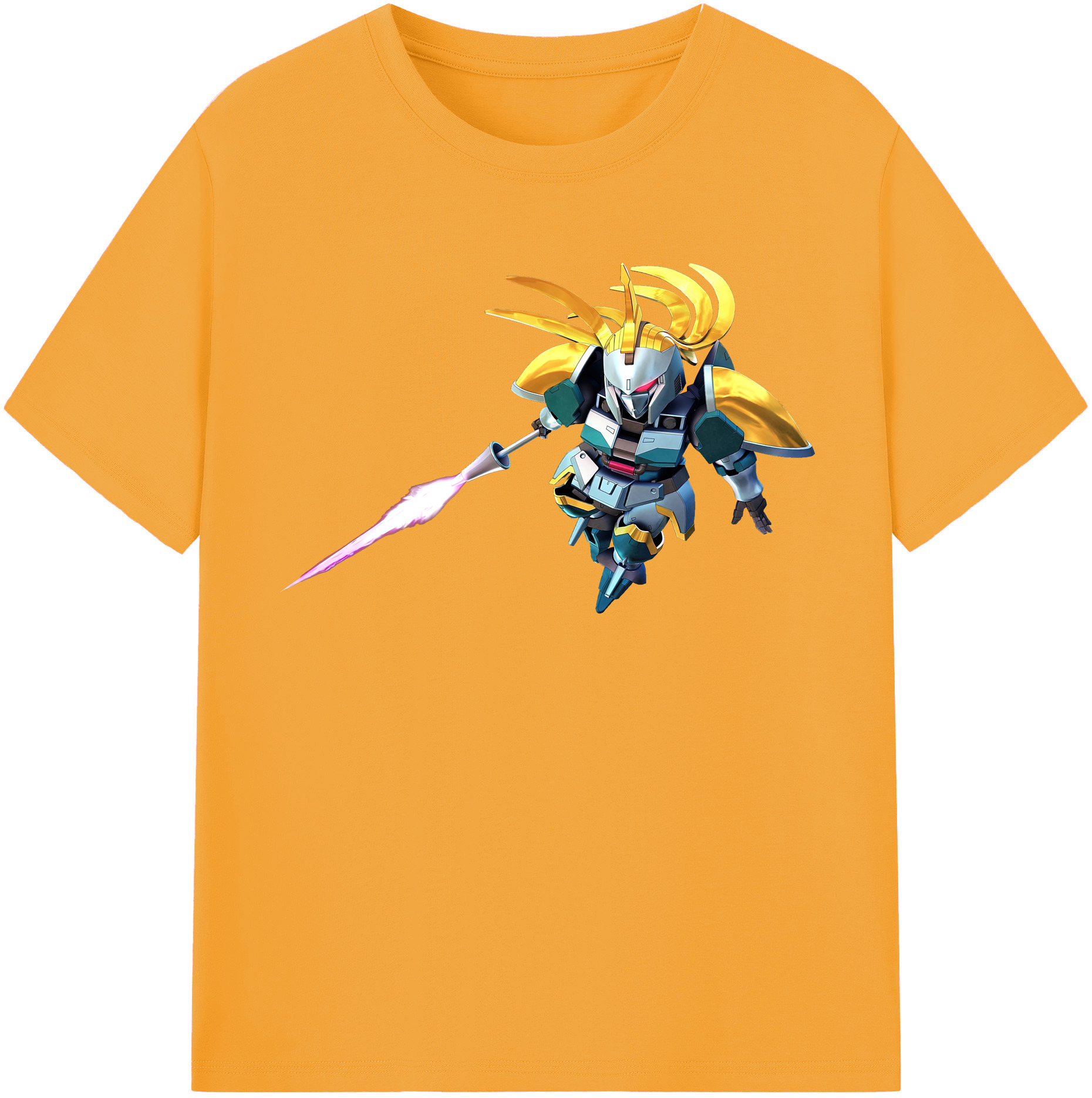 （画像用） 機動戦士ガンダム Mobile Suit Gundam レディースカジュアルプリントTシャツ（綿100％）