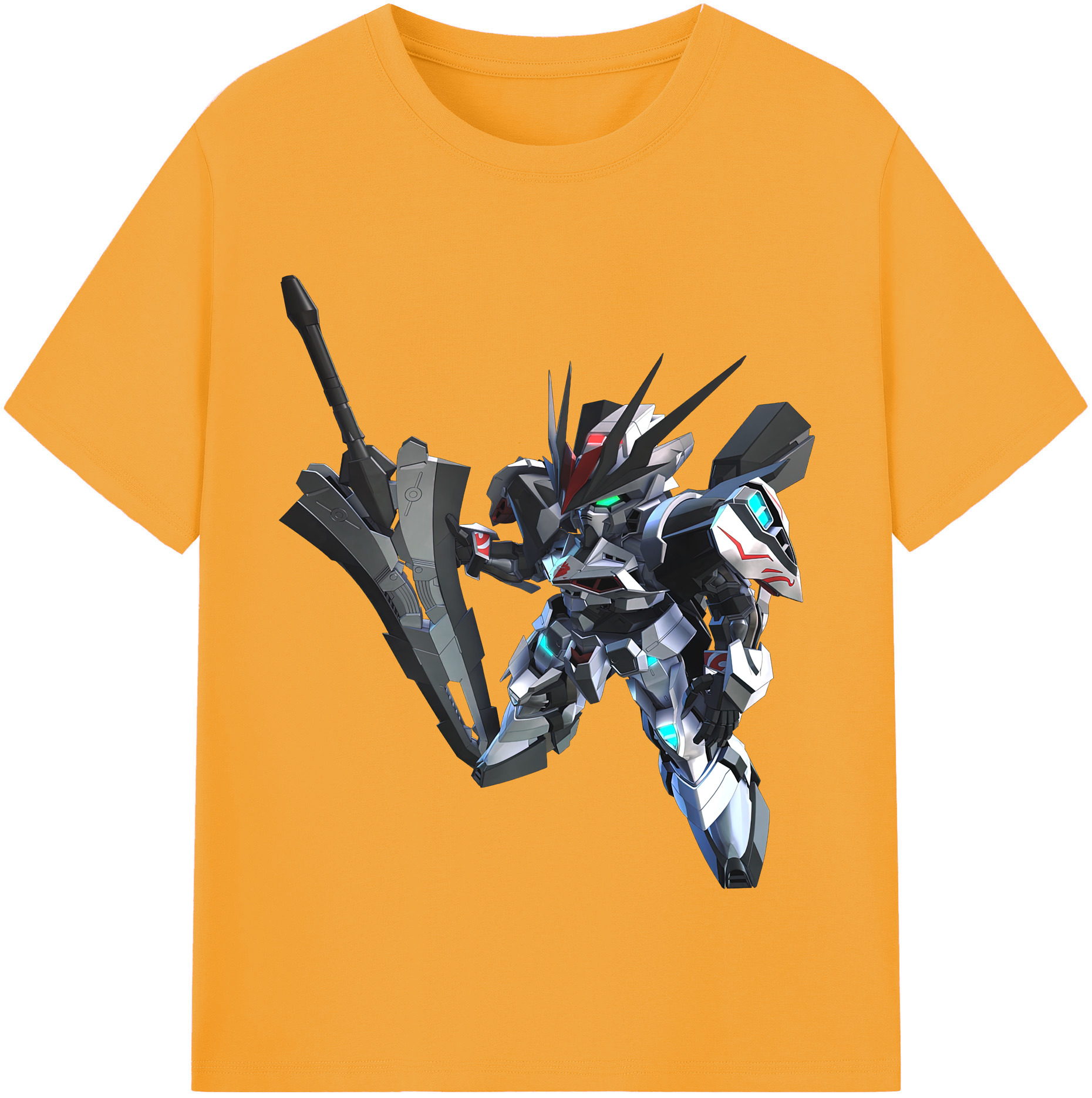 （画像用） 機動戦士ガンダム Mobile Suit Gundam レディースカジュアルプリントTシャツ（綿100％）