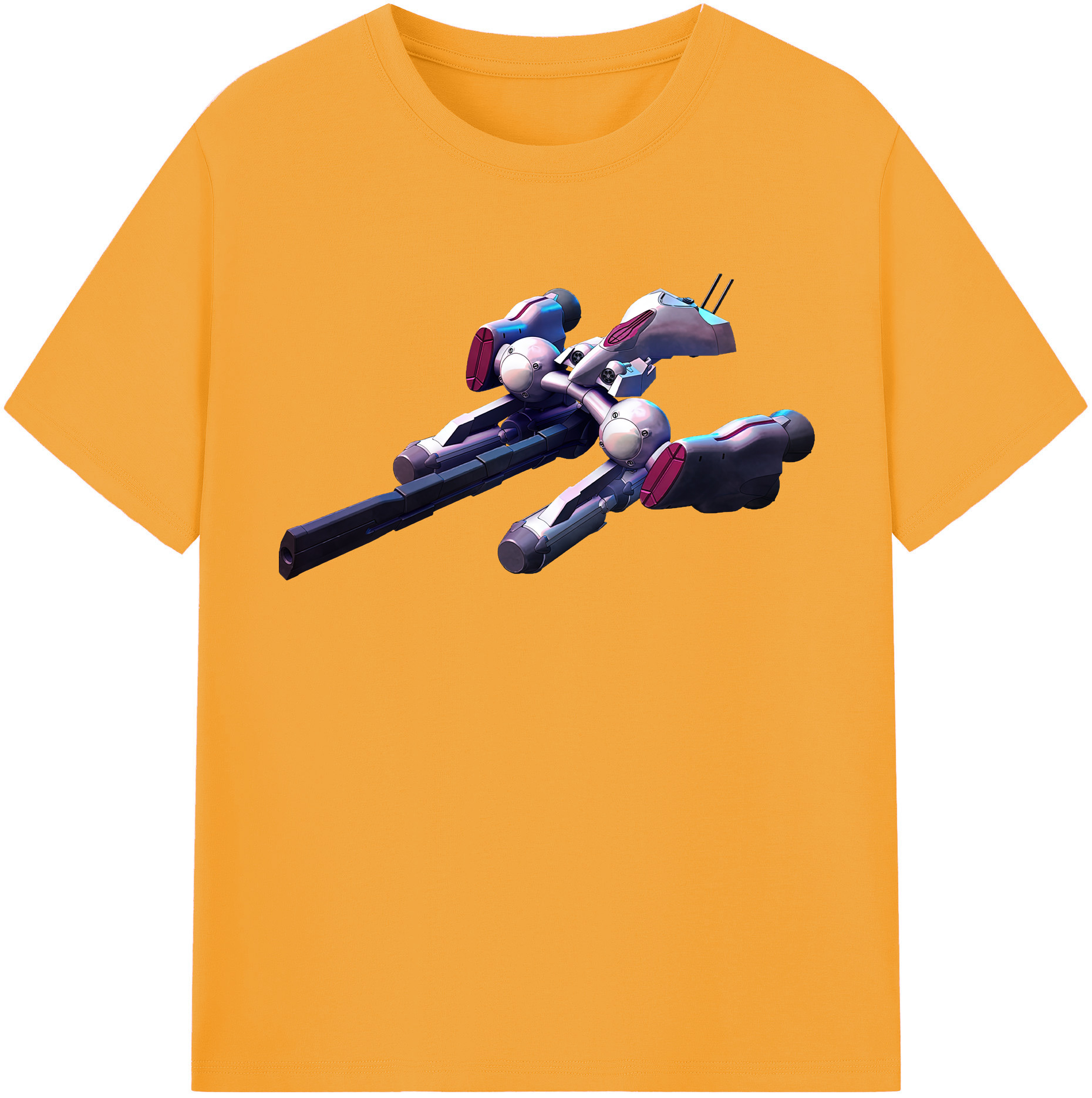 （画像用） 機動戦士ガンダム Mobile Suit Gundam レディースカジュアルプリントTシャツ（綿100％）