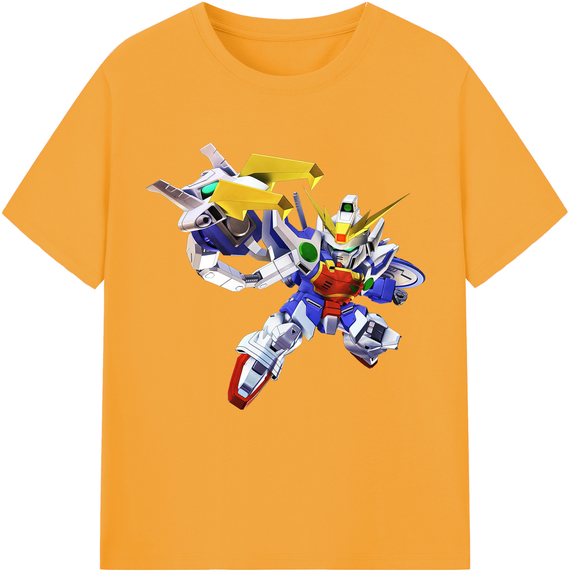 （画像用） 機動戦士ガンダム Mobile Suit Gundam レディースカジュアルプリントTシャツ（綿100％）