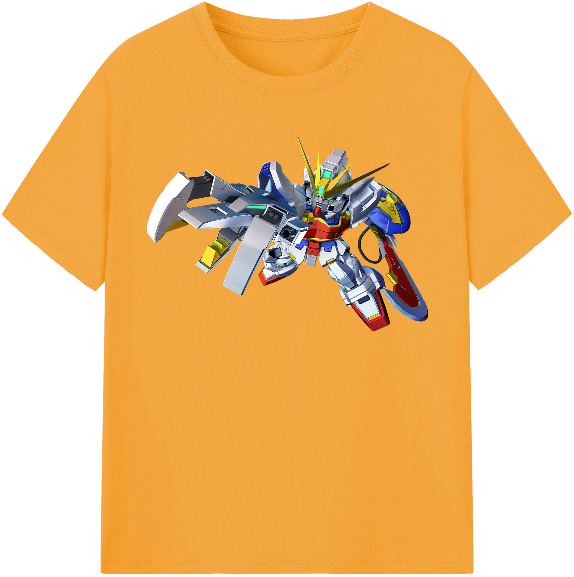 （画像用） 機動戦士ガンダム Mobile Suit Gundam レディースカジュアルプリントTシャツ（綿100％）