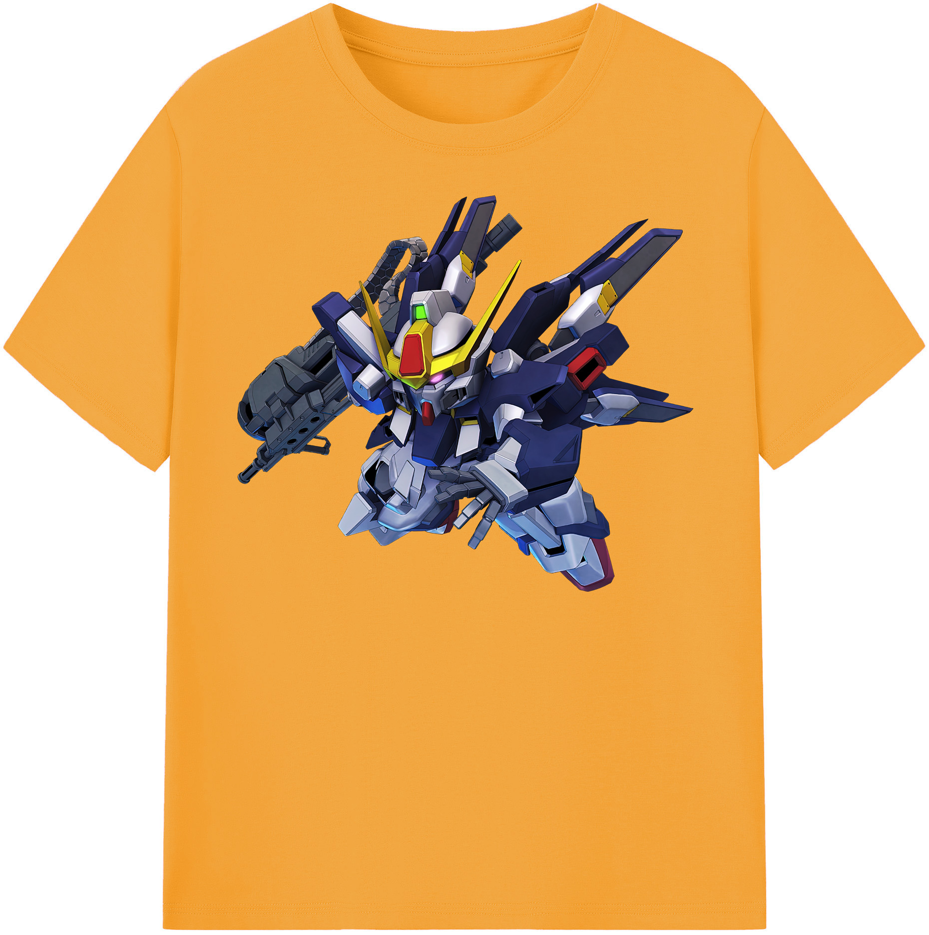 （画像用） 機動戦士ガンダム Mobile Suit Gundam レディースカジュアルプリントTシャツ（綿100％）