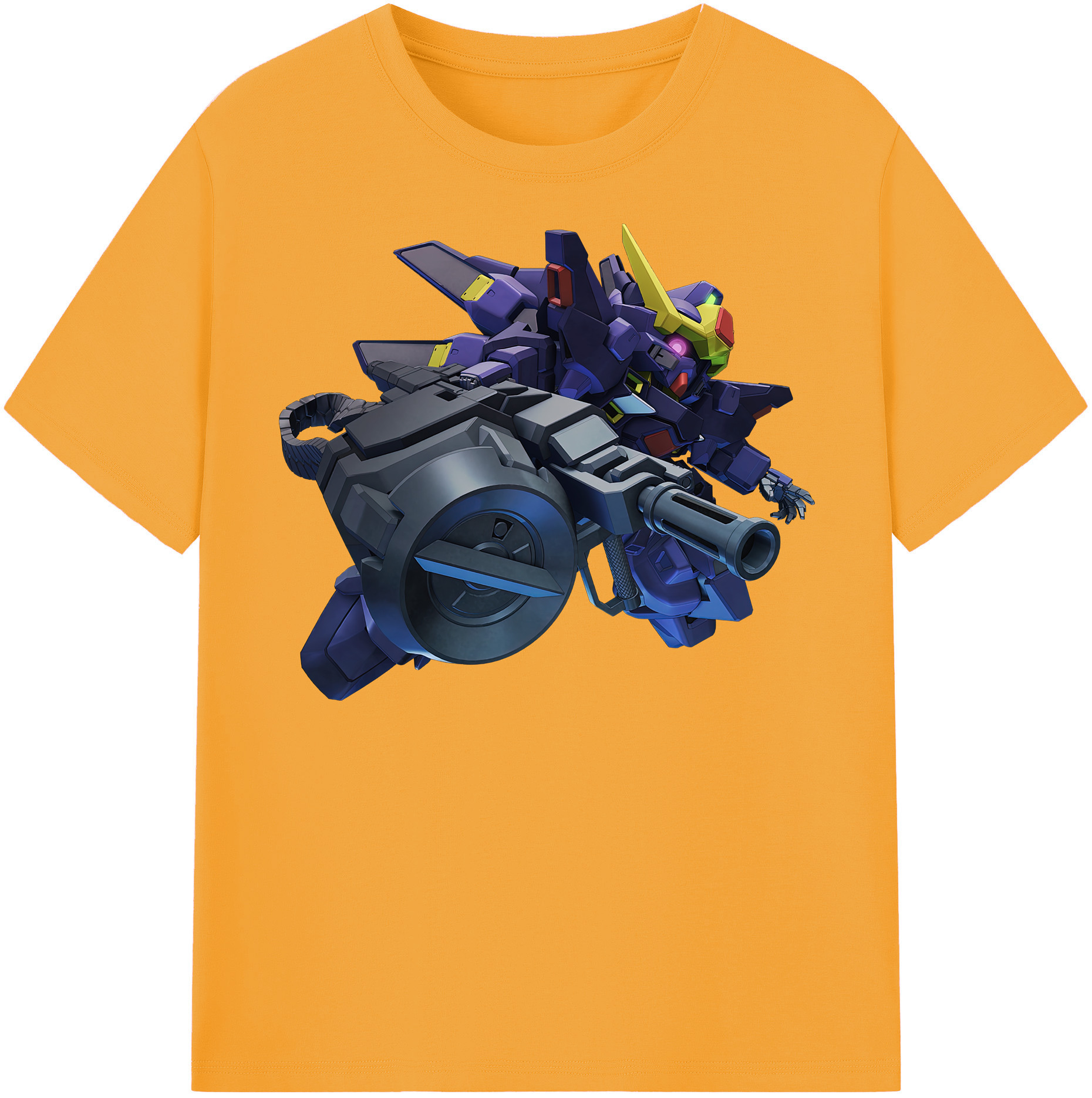 （画像用） 機動戦士ガンダム Mobile Suit Gundam レディースカジュアルプリントTシャツ（綿100％）