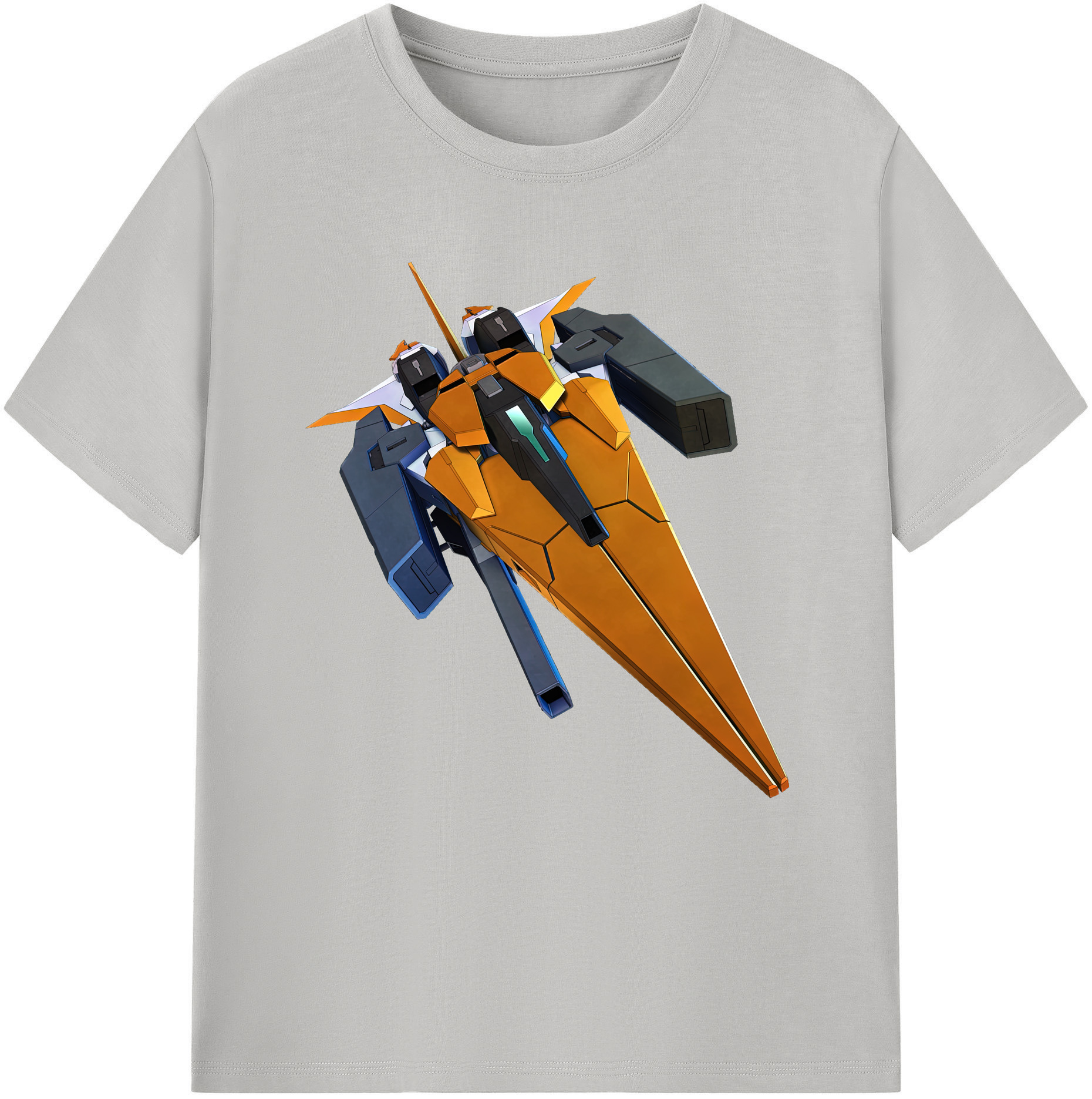 （画像用） 機動戦士ガンダム Mobile Suit Gundam レディースカジュアルプリントTシャツ（綿100％）