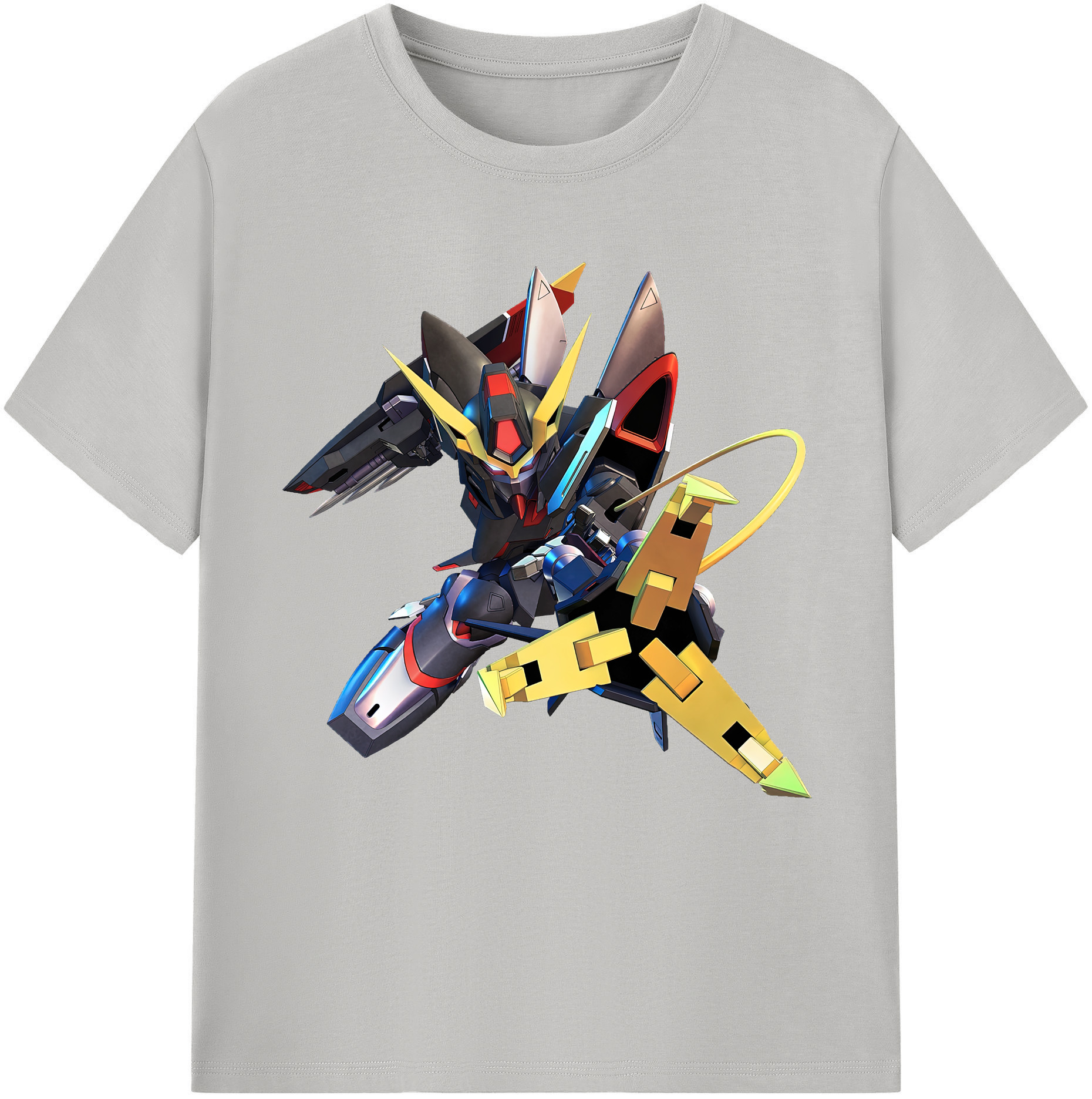 （画像用） 機動戦士ガンダム Mobile Suit Gundam レディースカジュアルプリントTシャツ（綿100％）