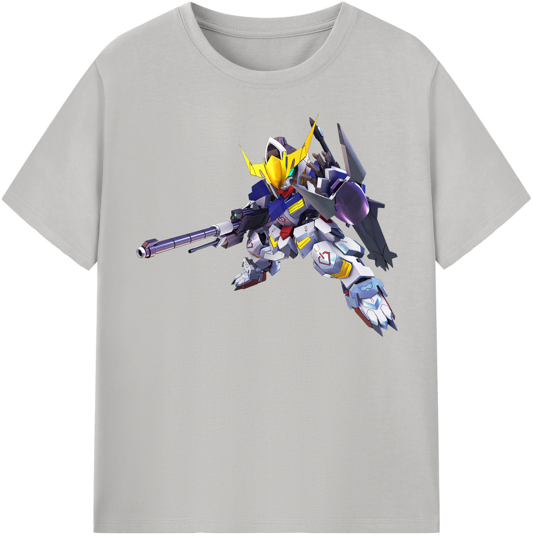 （画像用） 機動戦士ガンダム Mobile Suit Gundam レディースカジュアルプリントTシャツ（綿100％）
