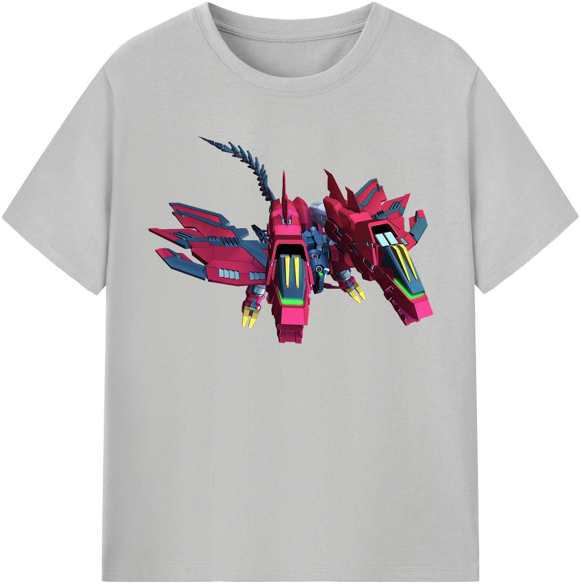 （画像用） 機動戦士ガンダム Mobile Suit Gundam レディースカジュアルプリントTシャツ（綿100％）