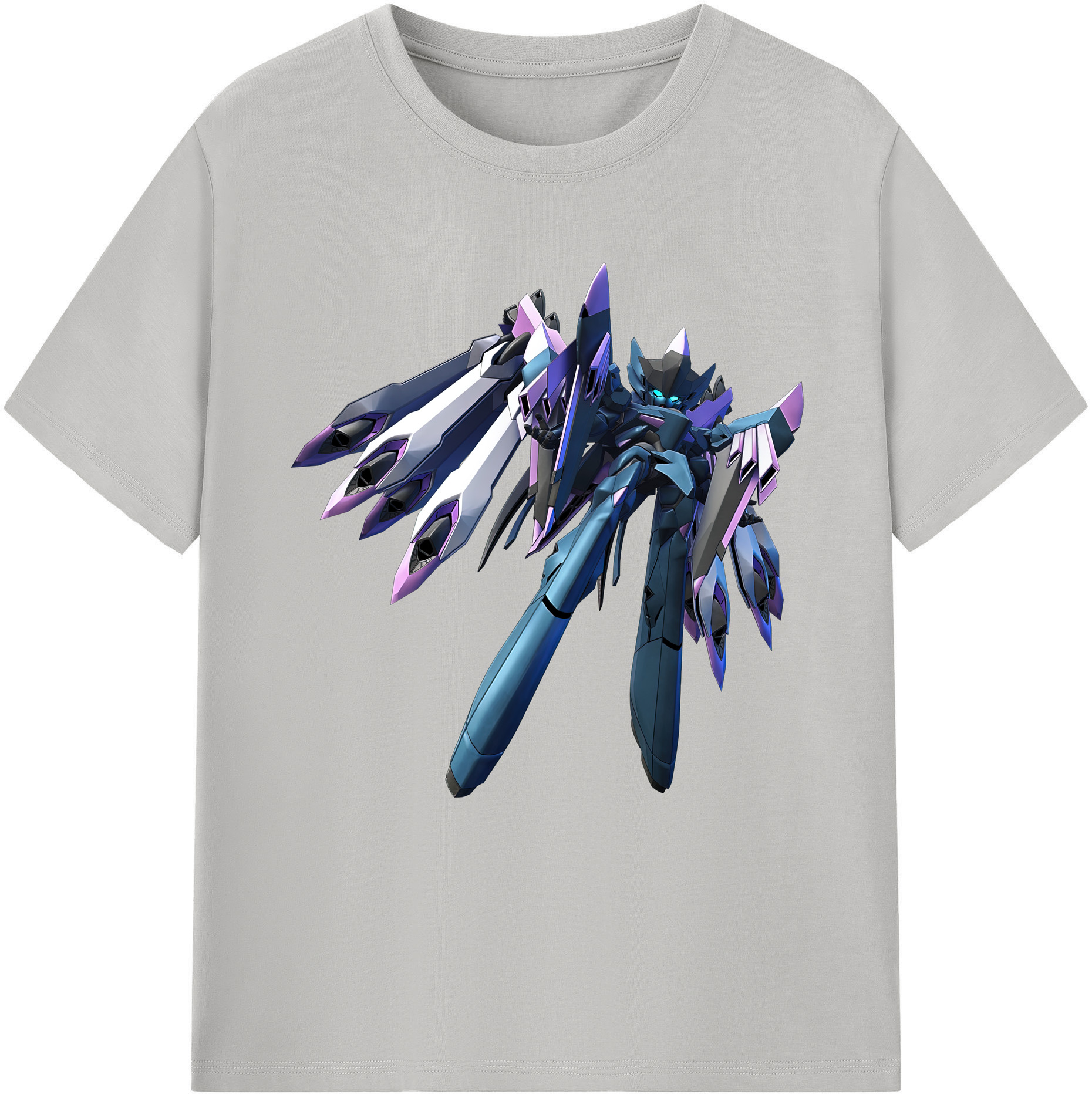 （画像用） 機動戦士ガンダム Mobile Suit Gundam レディースカジュアルプリントTシャツ（綿100％）