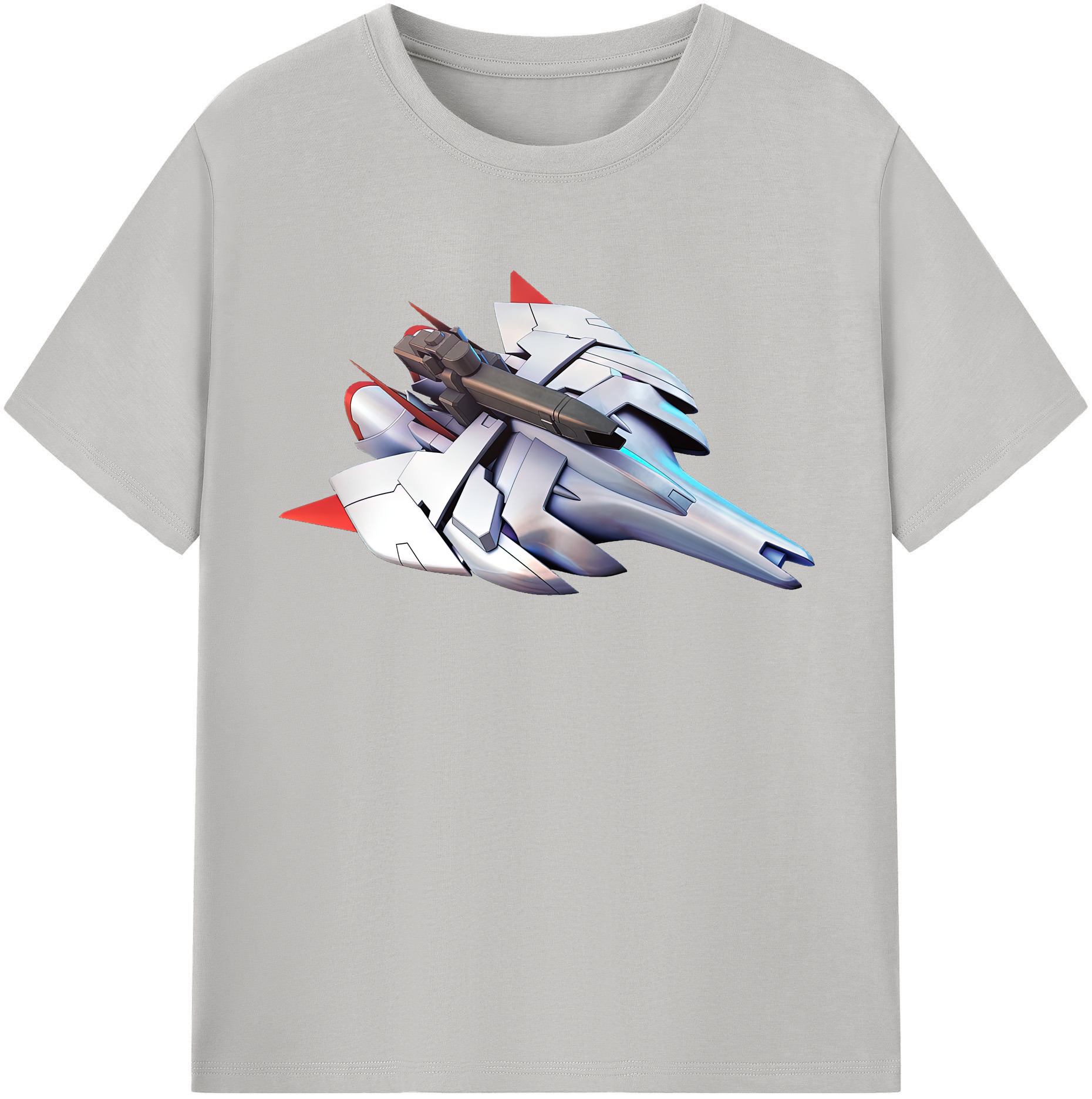 （画像用） 機動戦士ガンダム Mobile Suit Gundam レディースカジュアルプリントTシャツ（綿100％）