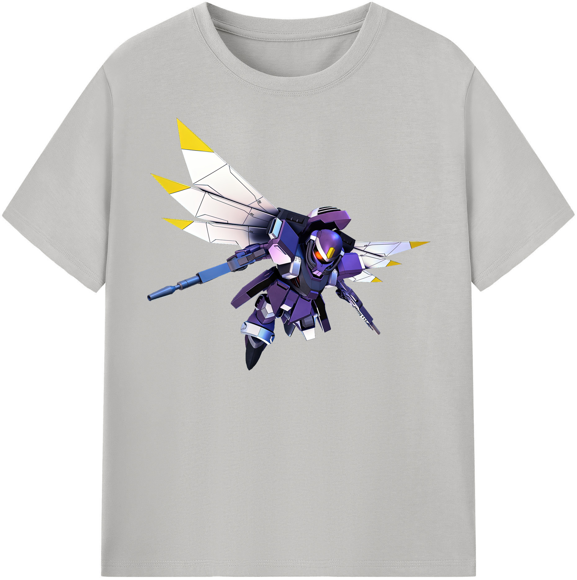 （画像用） 機動戦士ガンダム Mobile Suit Gundam レディースカジュアルプリントTシャツ（綿100％）