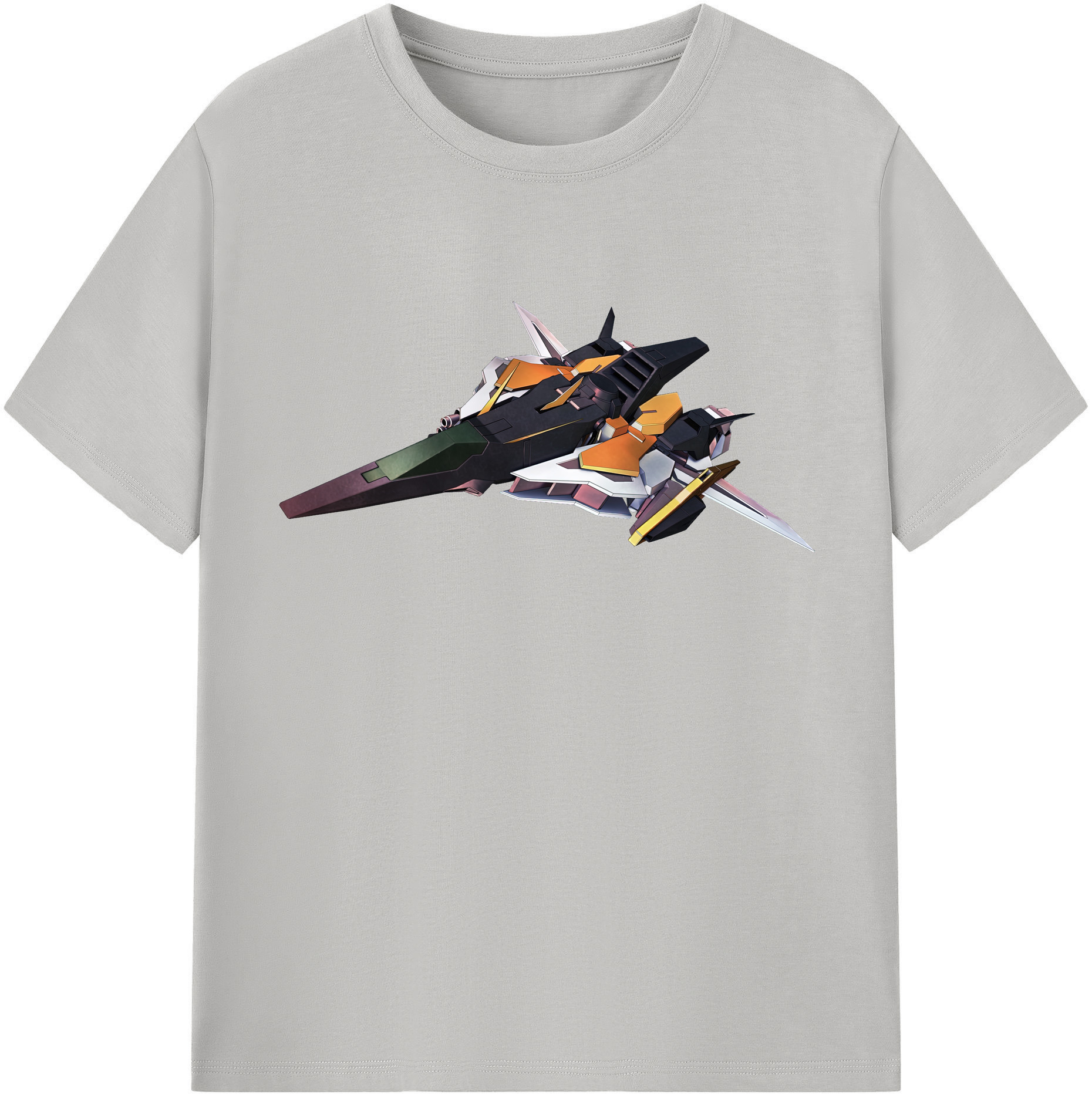 （画像用） 機動戦士ガンダム Mobile Suit Gundam レディースカジュアルプリントTシャツ（綿100％）
